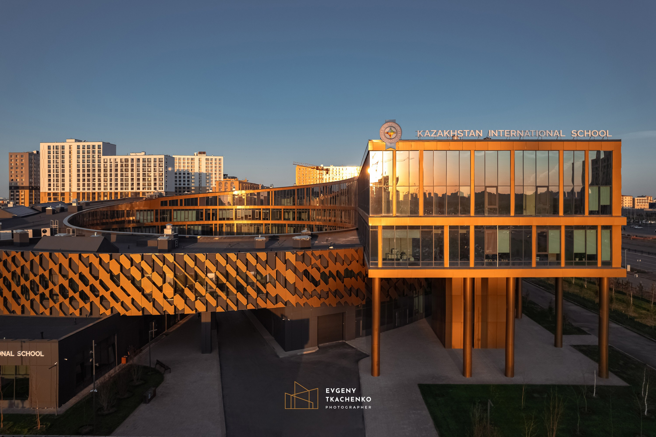 Kazakhstan International School в г. Астана. Архитектурный и интерьерный фотограф в Казахстане