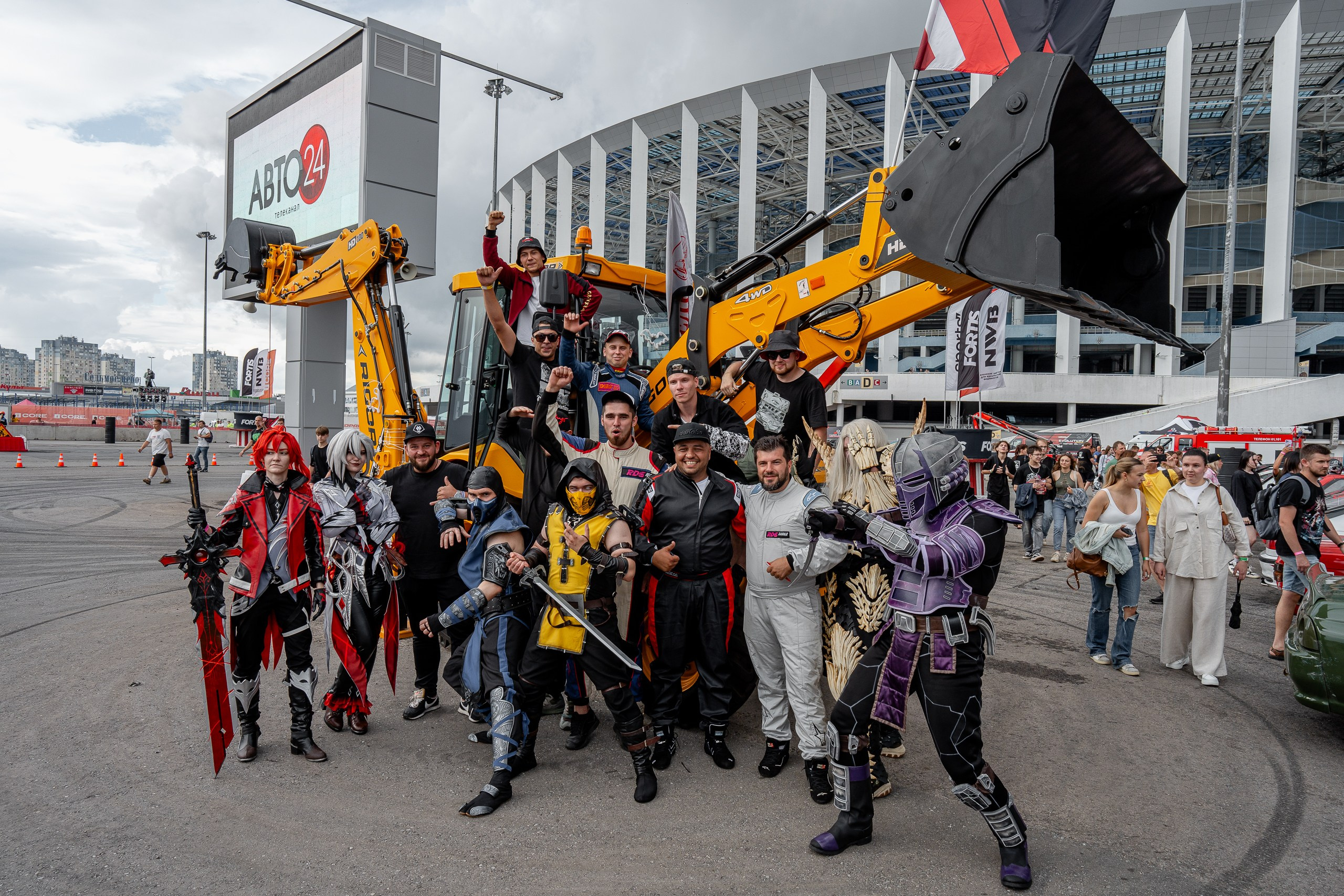 YUKA Drive Fest Джимхана. Sunnyman