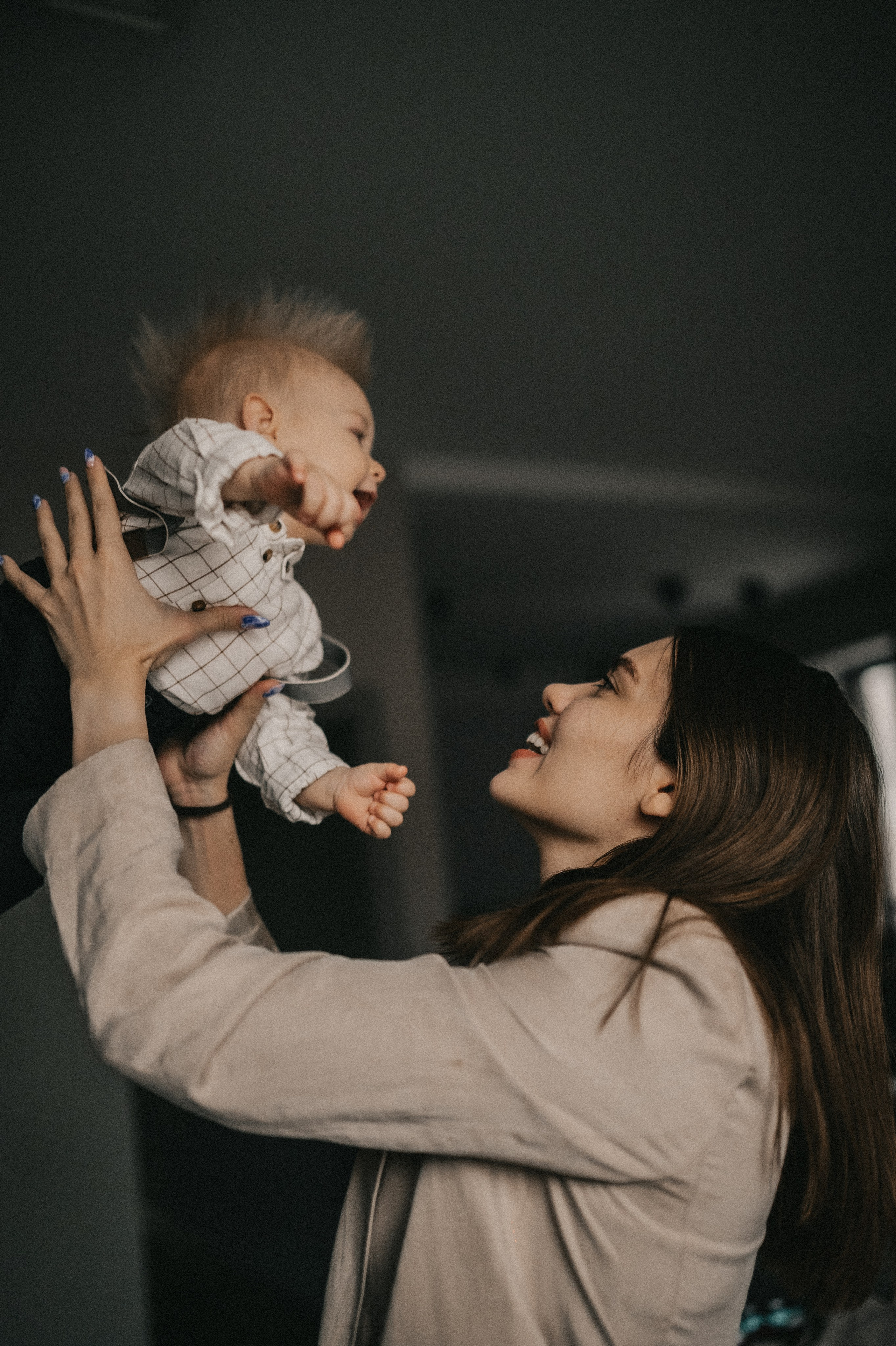 Лёня, Лера и Матвей дома. Семейный и свадебный lifestyle-фотограф в Москве Мария Петрова