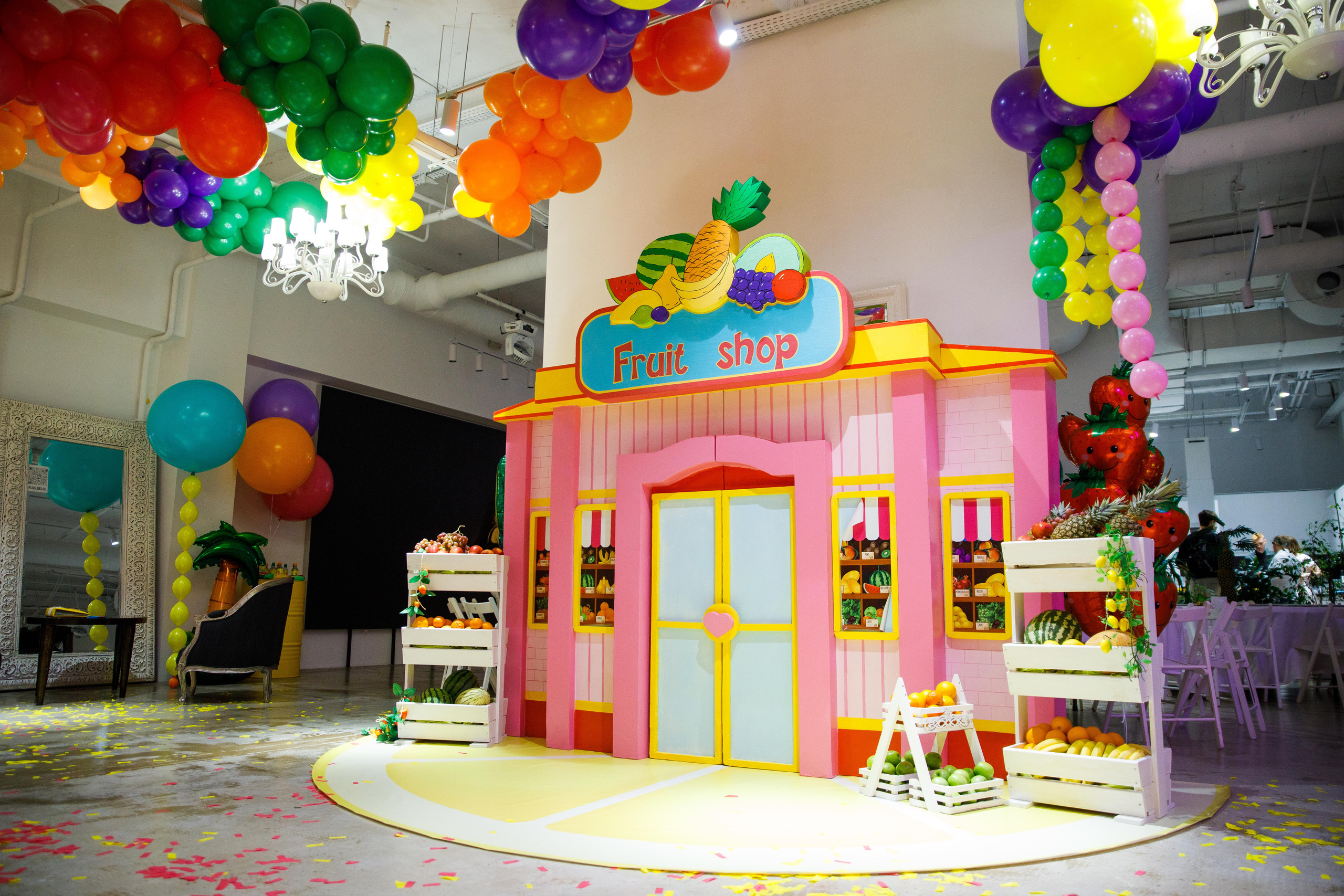 ДР Софии. 3 года. Плюс белое. Фотограф Андрей Баксов