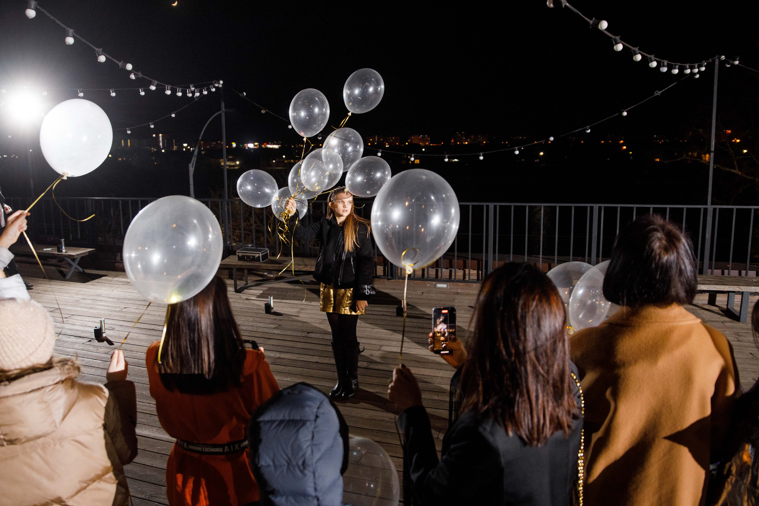 ДР Маши. 12 лет. Точка Неба. Фотограф Андрей Баксов