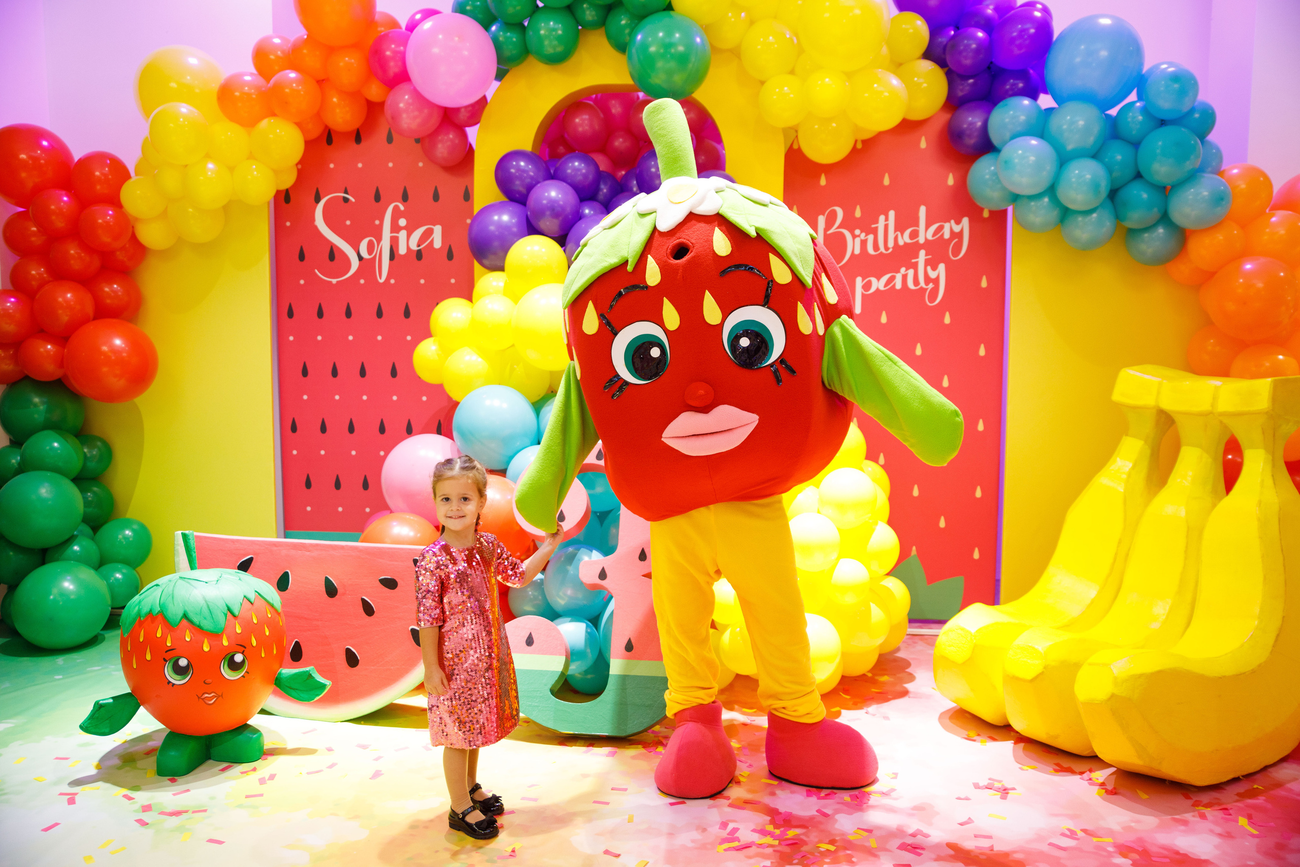 ДР Софии. 3 года. Плюс белое. Фотограф Андрей Баксов