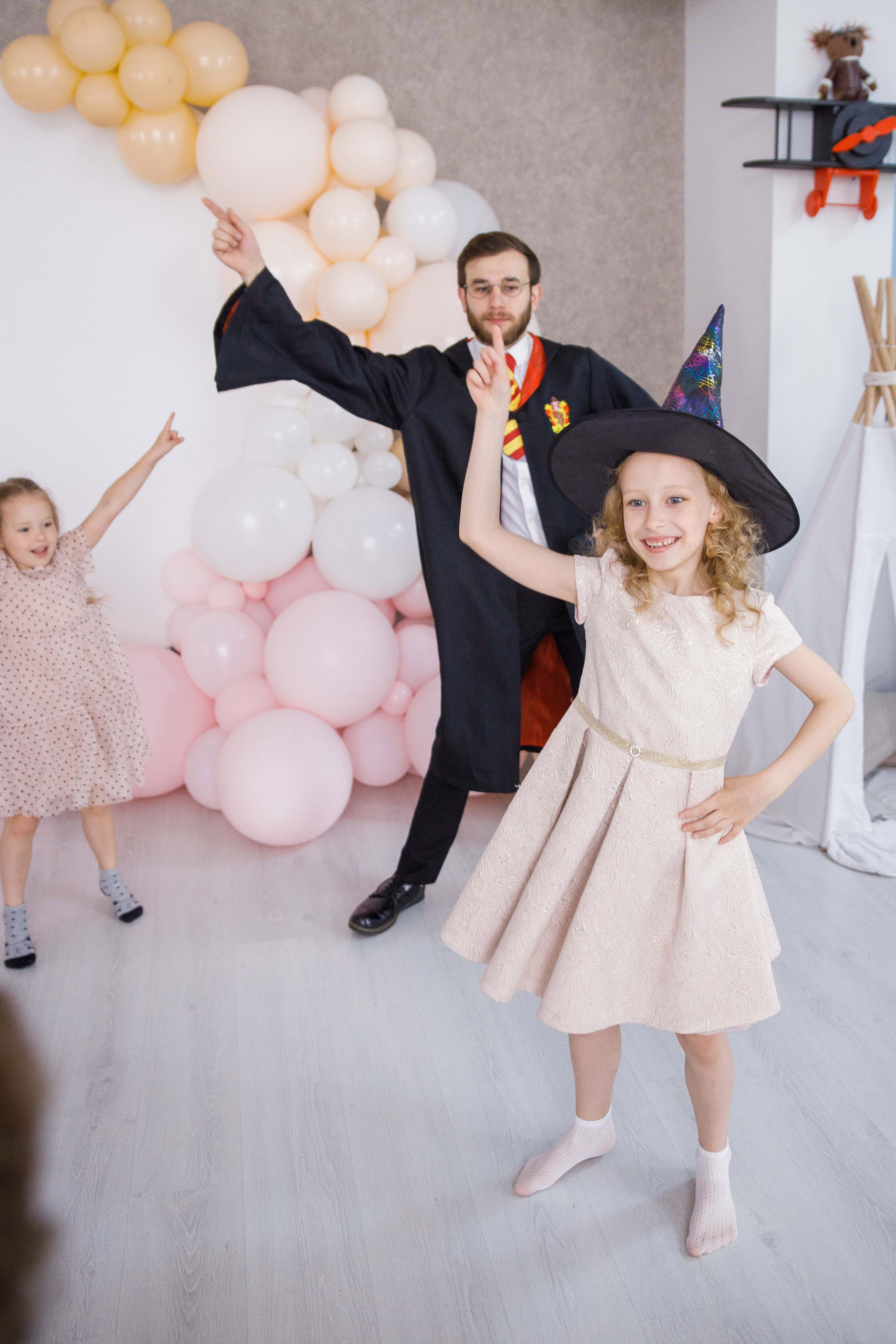 ДР Лизы и Таси. Домик в облаках. Фотограф Андрей Баксов