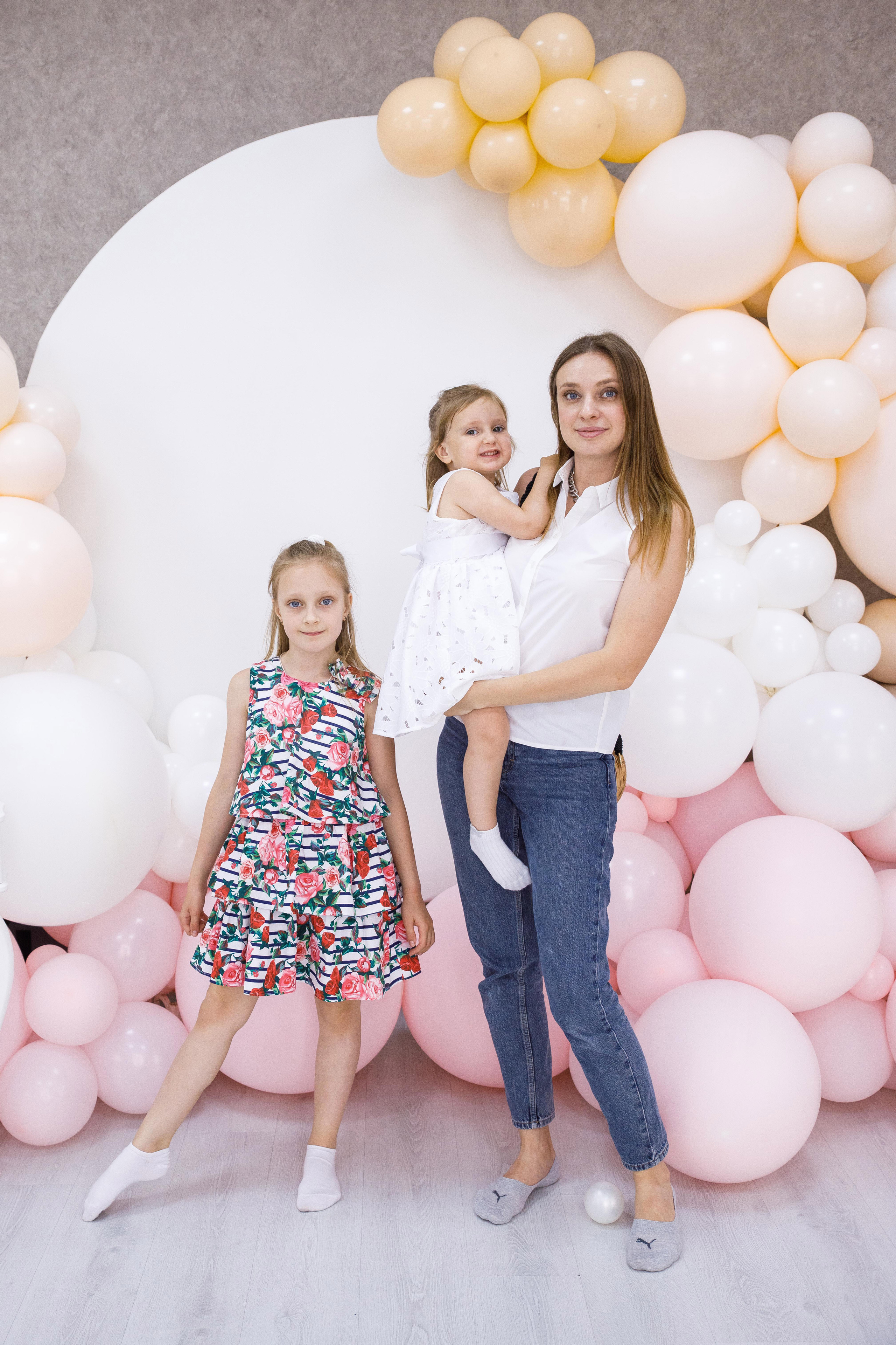 ДР Лизы и Таси. Домик в облаках. Фотограф Андрей Баксов