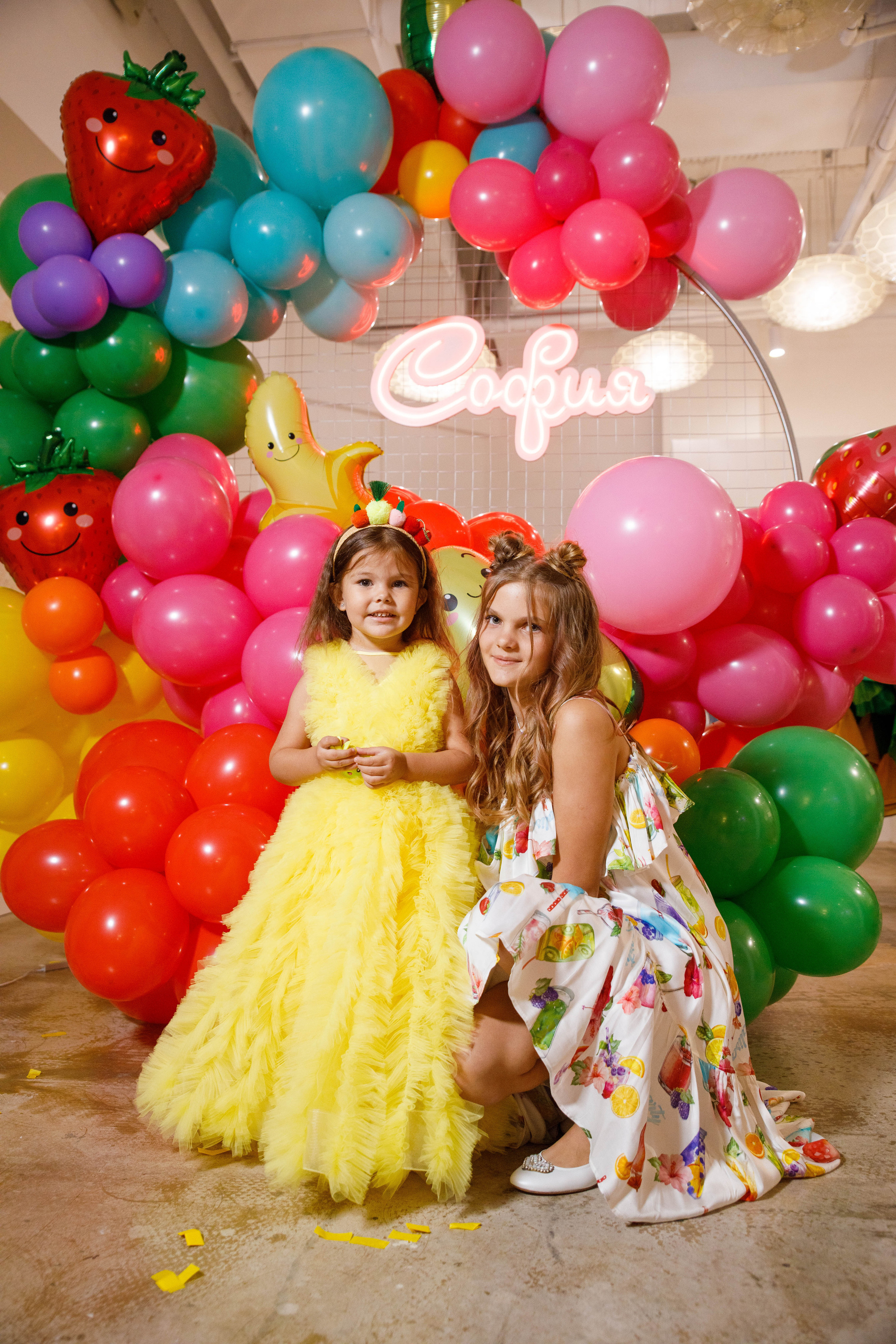 ДР Софии. 3 года. Плюс белое. Фотограф Андрей Баксов