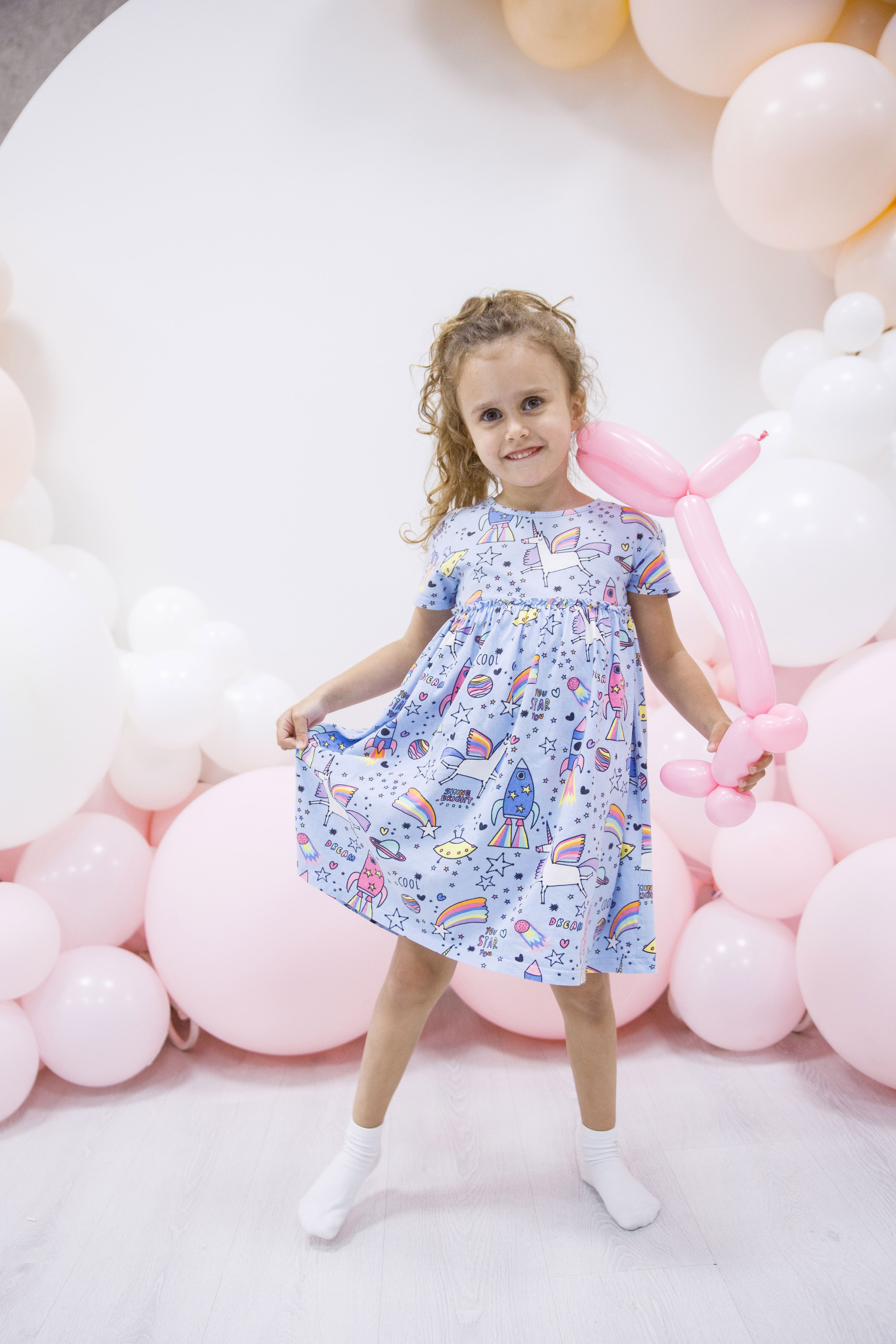 ДР Лизы и Таси. Домик в облаках. Фотограф Андрей Баксов