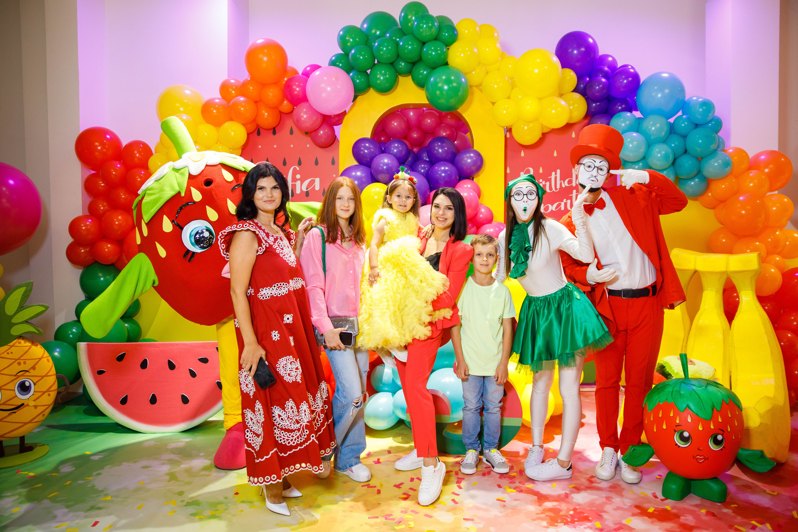 ДР Софии. 3 года. Плюс белое. Фотограф Андрей Баксов