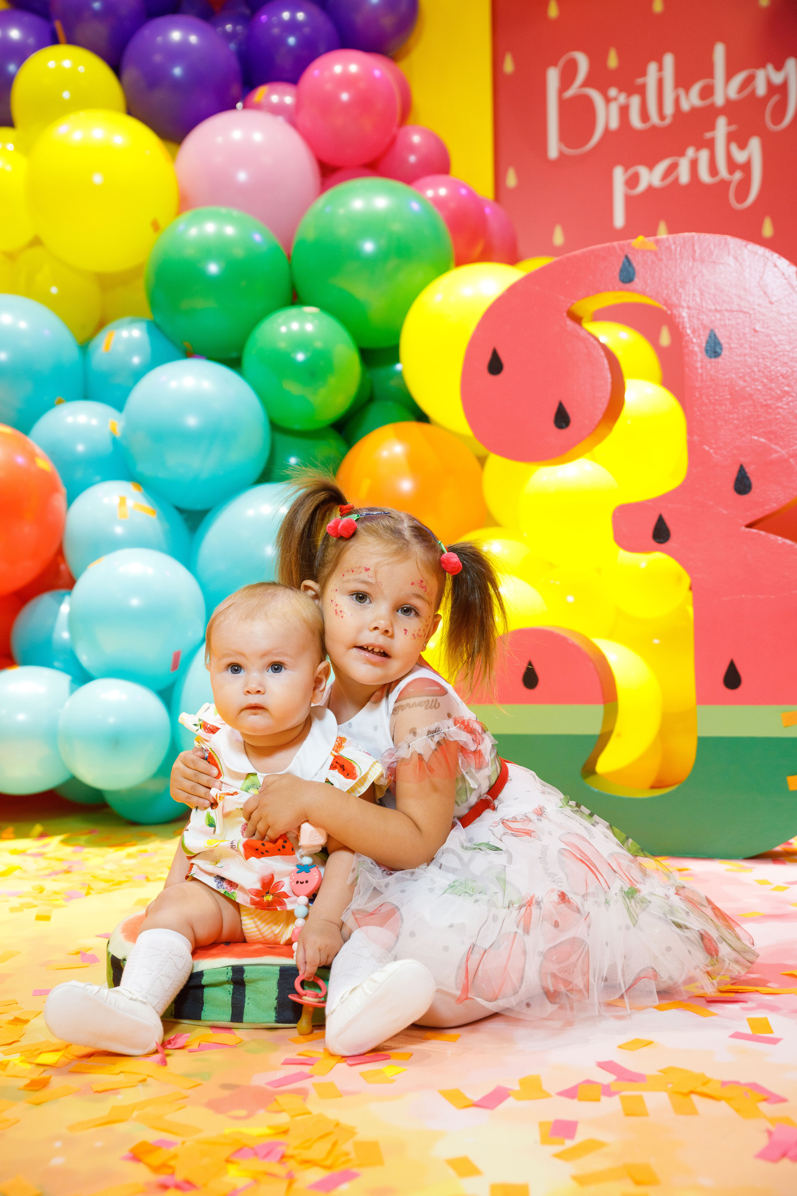 ДР Софии. 3 года. Плюс белое. Фотограф Андрей Баксов