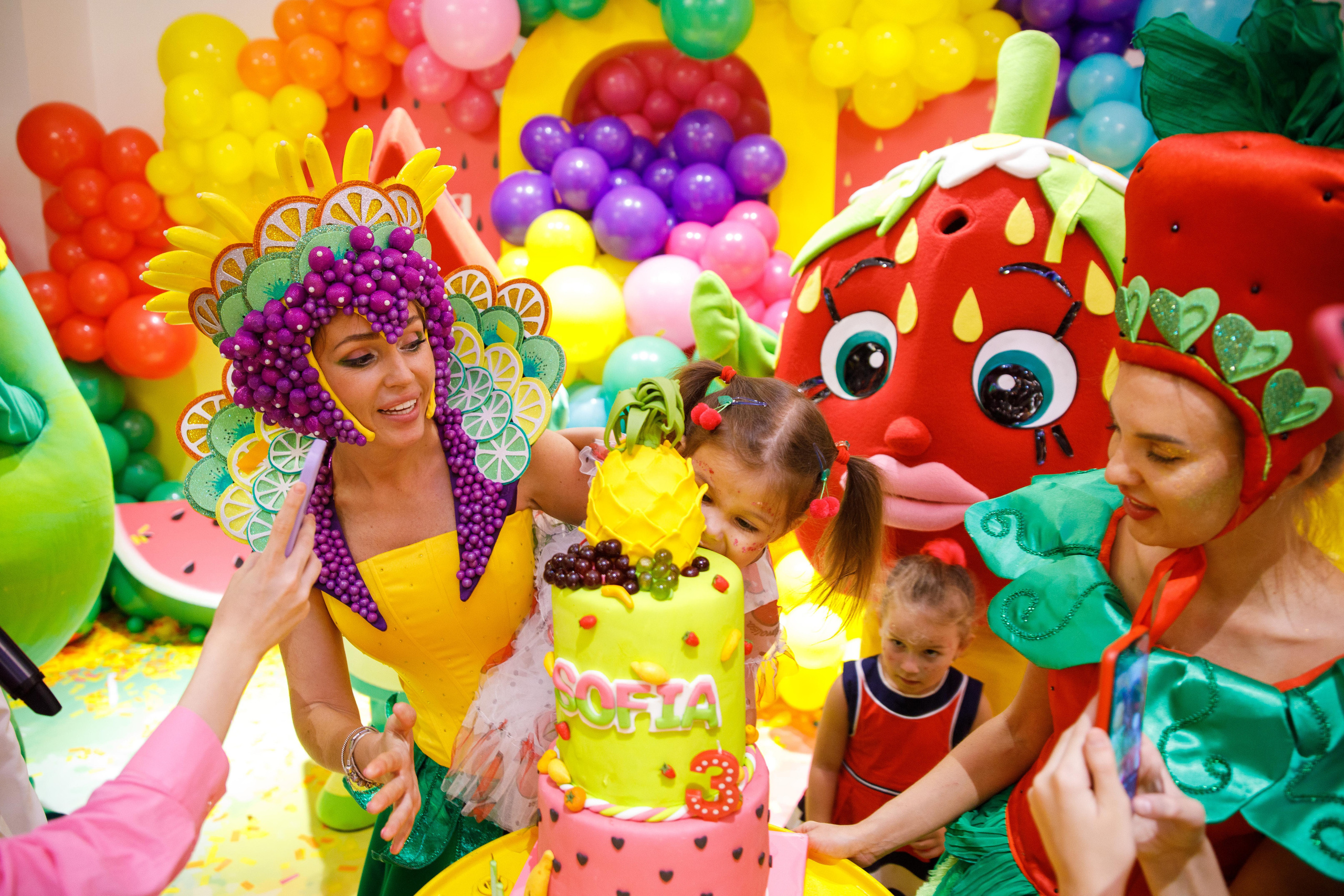 ДР Софии. 3 года. Плюс белое. Фотограф Андрей Баксов