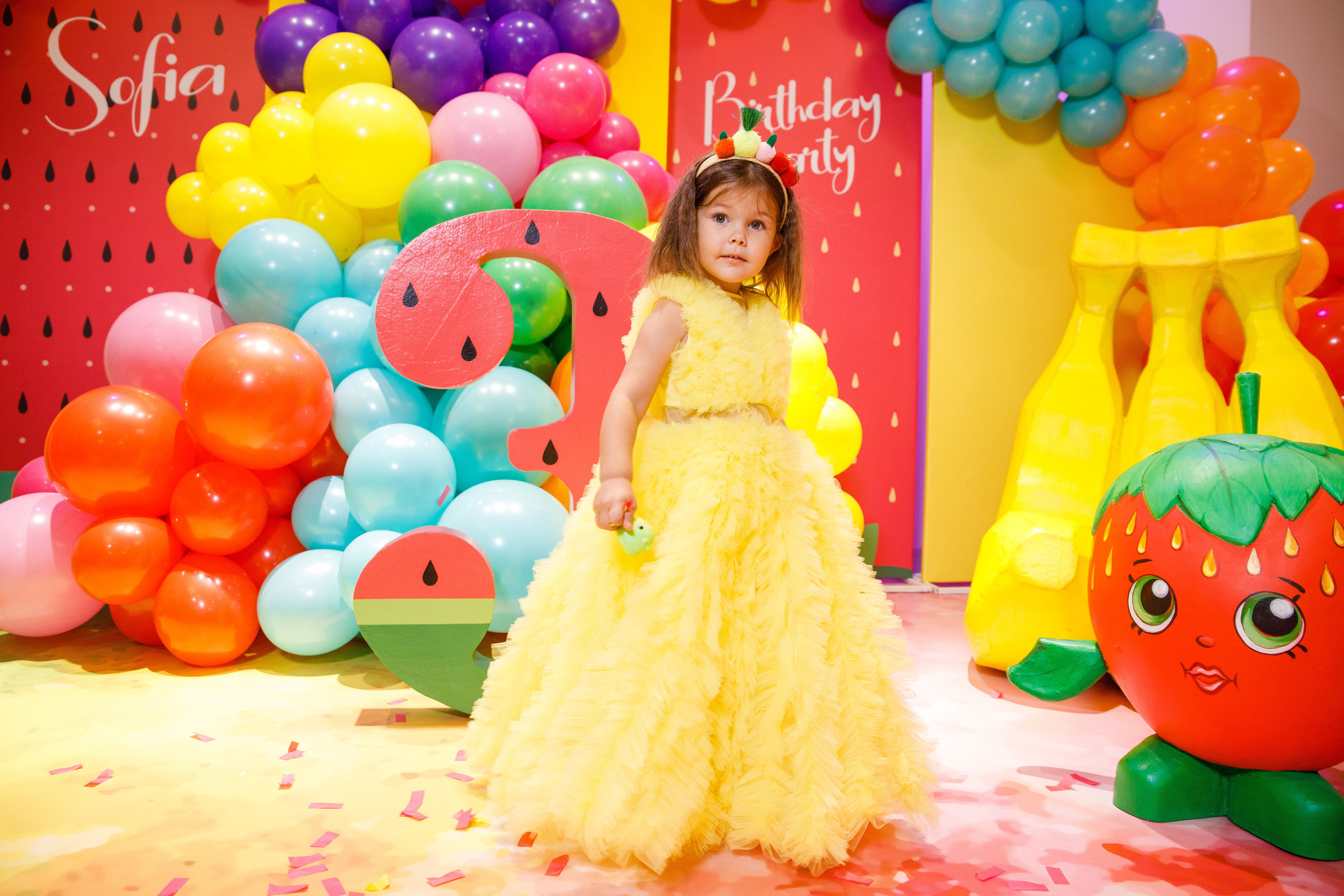 ДР Софии. 3 года. Плюс белое. Фотограф Андрей Баксов