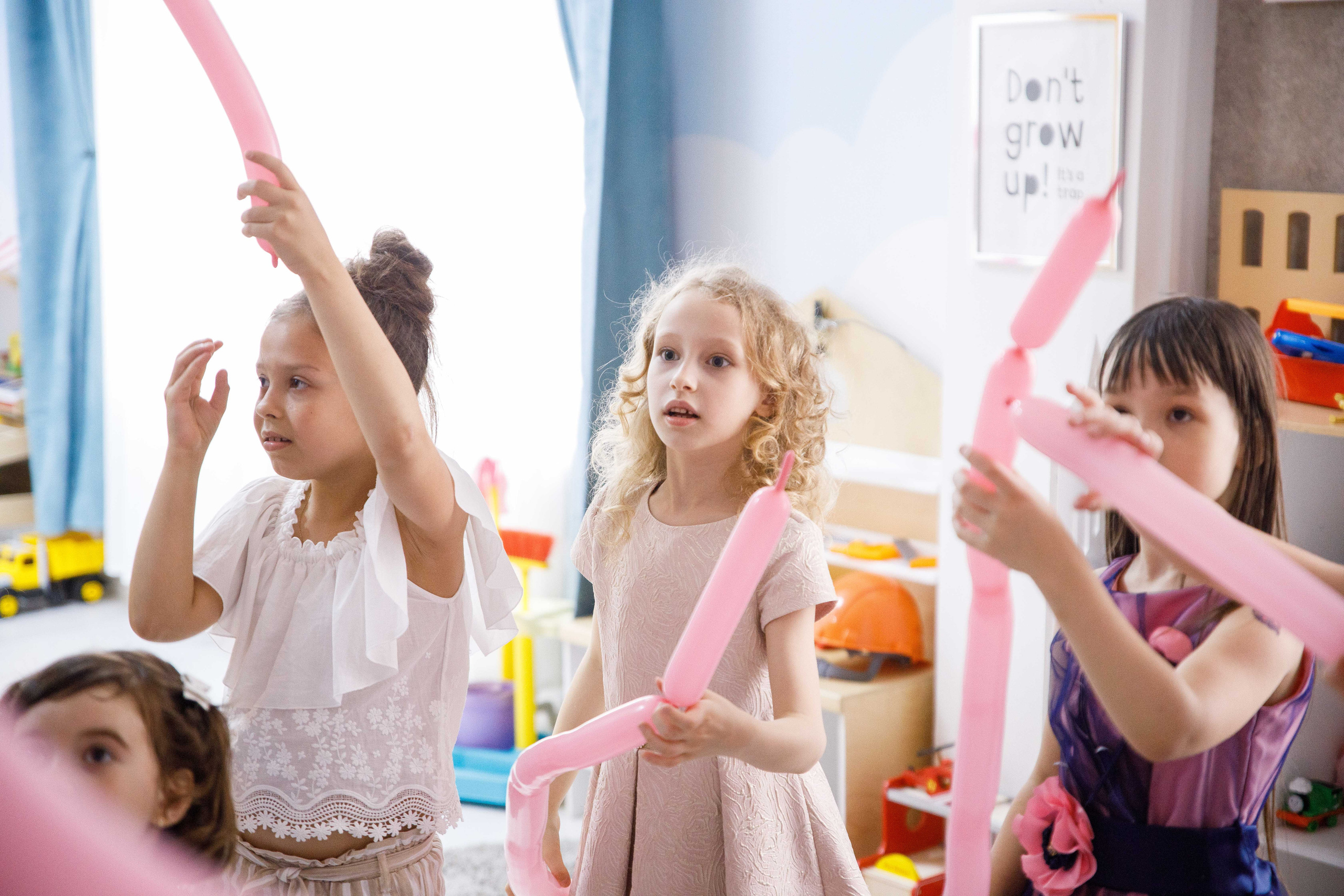 ДР Лизы и Таси. Домик в облаках. Фотограф Андрей Баксов