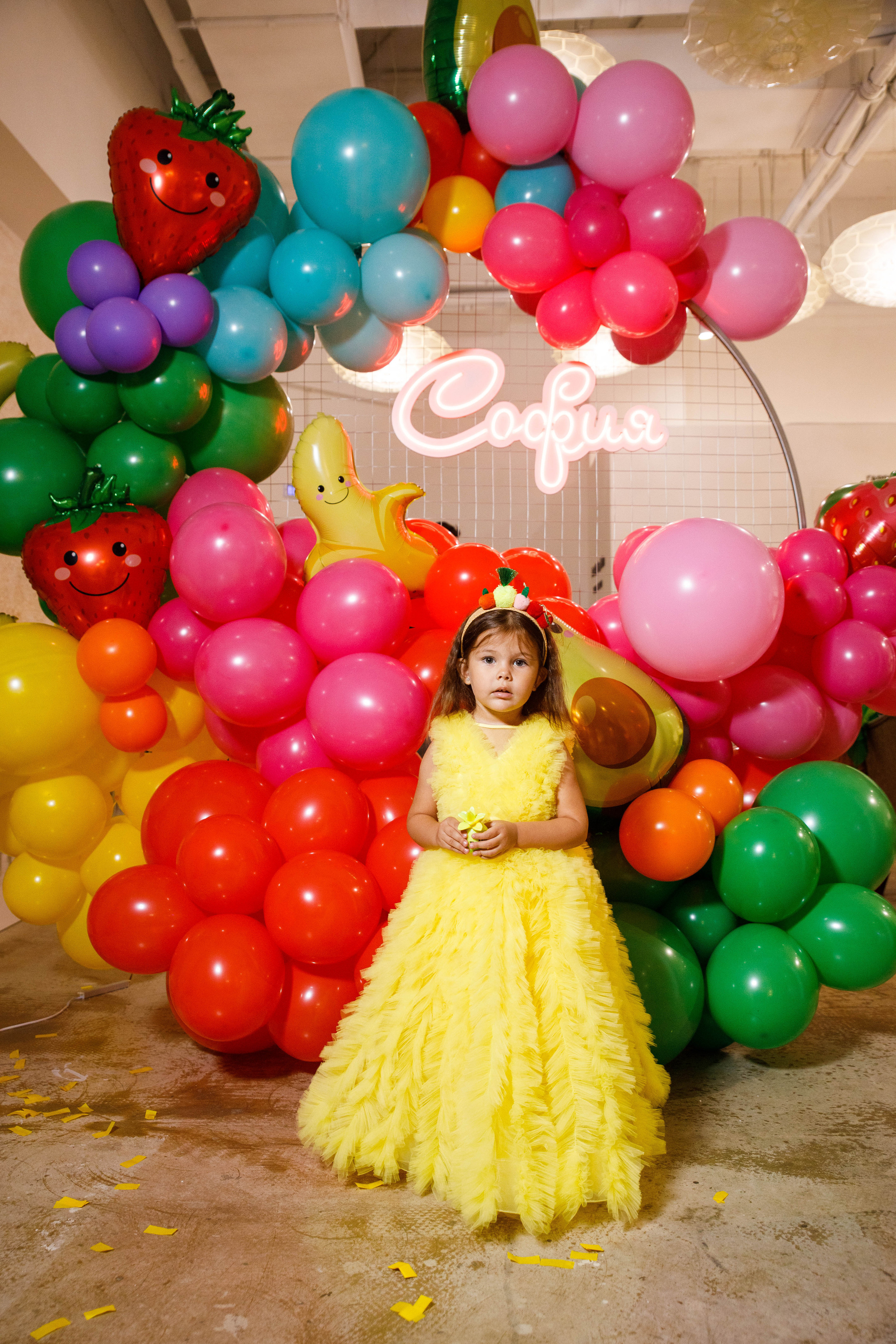 ДР Софии. 3 года. Плюс белое. Фотограф Андрей Баксов