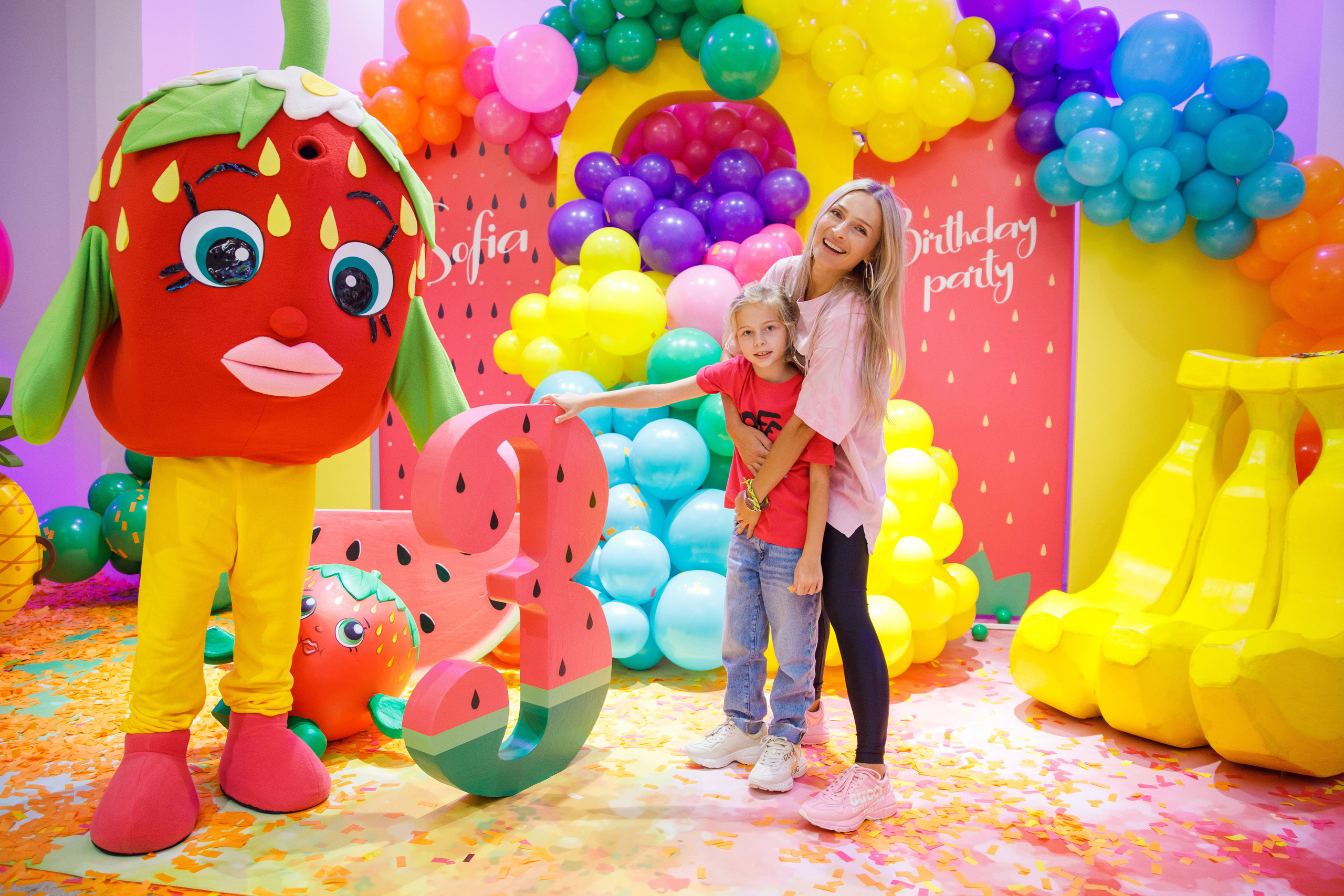 ДР Софии. 3 года. Плюс белое. Фотограф Андрей Баксов