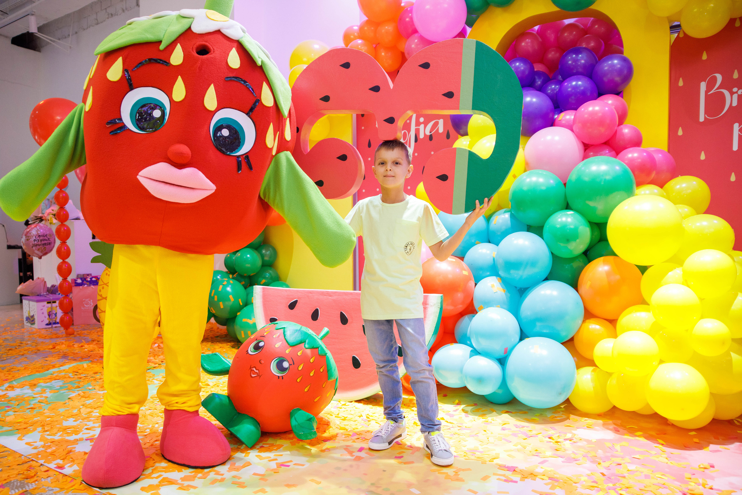 ДР Софии. 3 года. Плюс белое. Фотограф Андрей Баксов