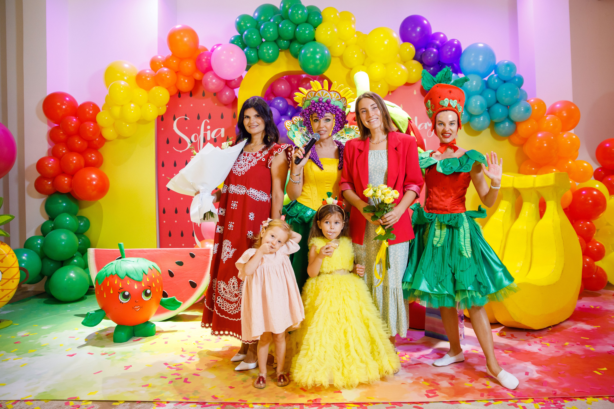 ДР Софии. 3 года. Плюс белое. Фотограф Андрей Баксов