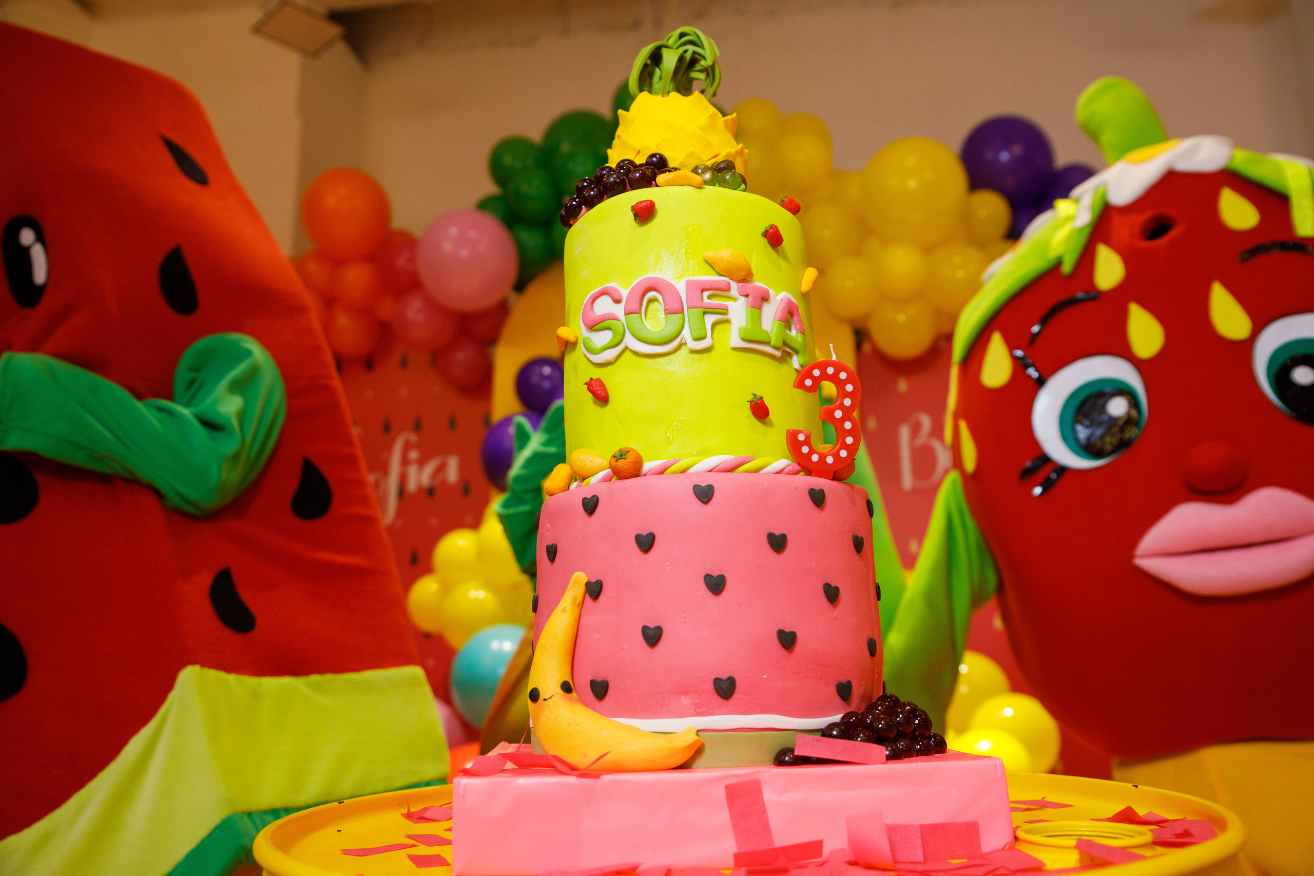 ДР Софии. 3 года. Плюс белое. Фотограф Андрей Баксов