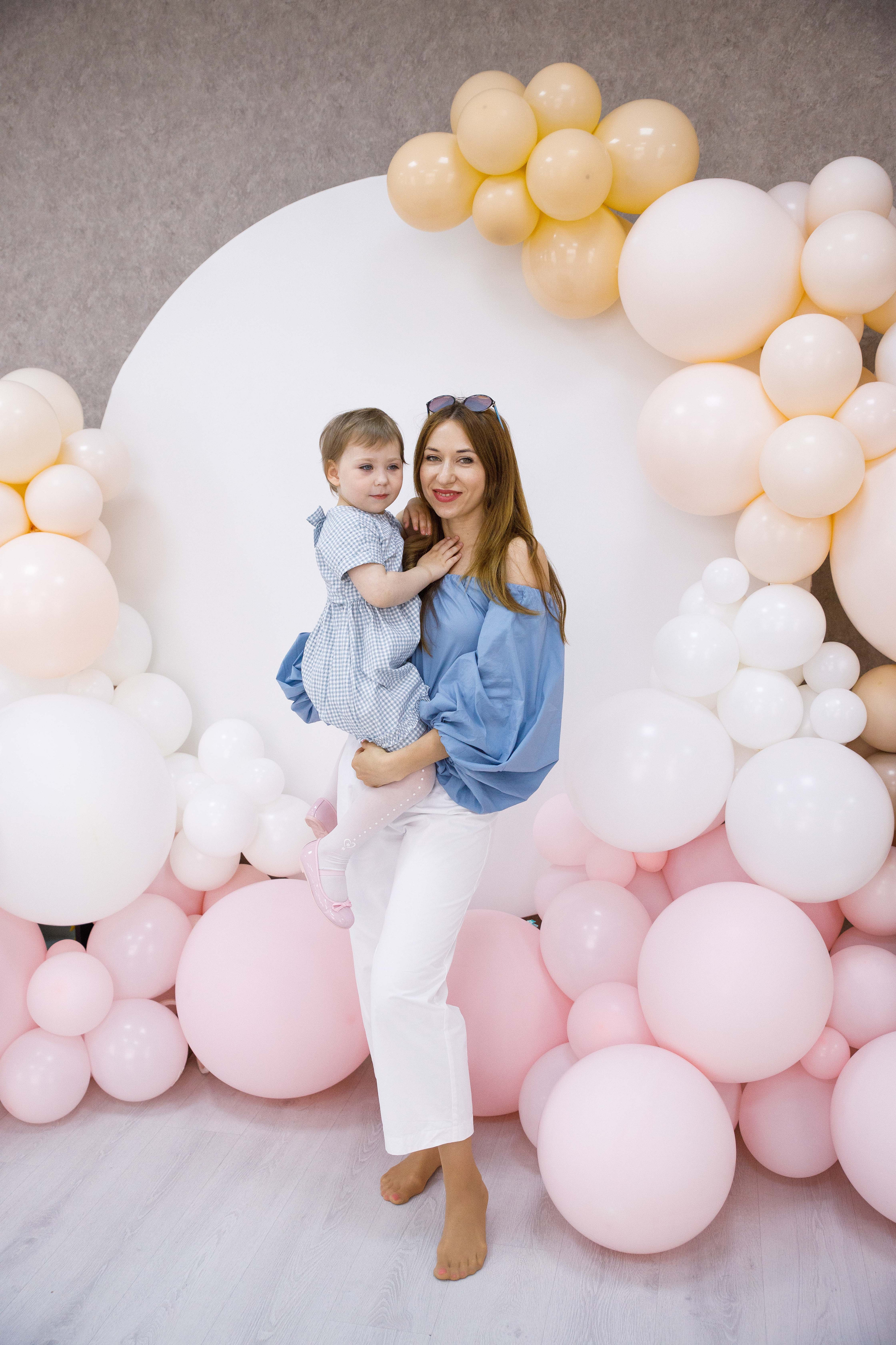 ДР Лизы и Таси. Домик в облаках. Фотограф Андрей Баксов