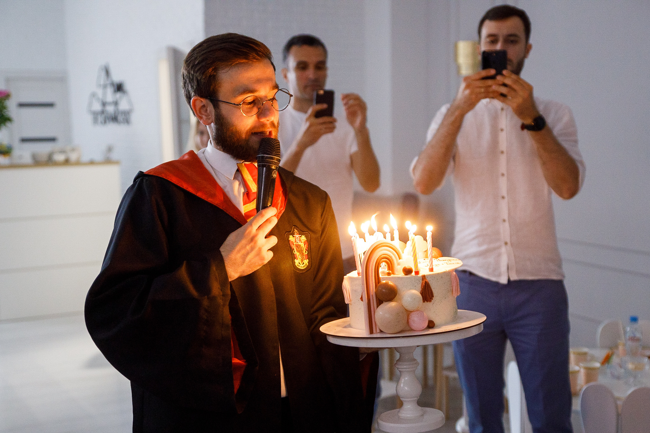 ДР Лизы и Таси. Домик в облаках. Фотограф Андрей Баксов