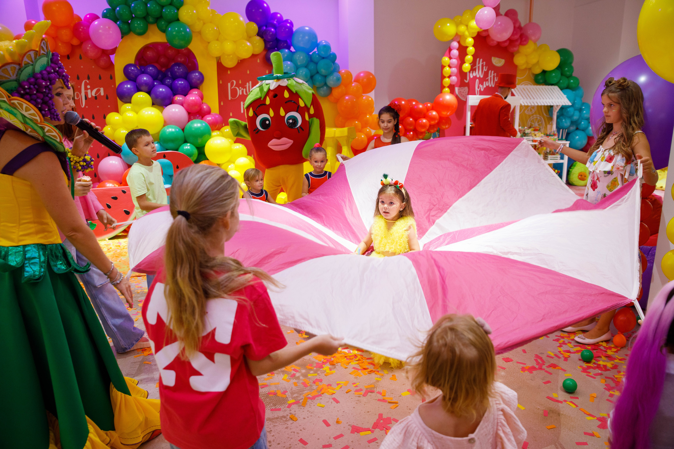 ДР Софии. 3 года. Плюс белое. Фотограф Андрей Баксов