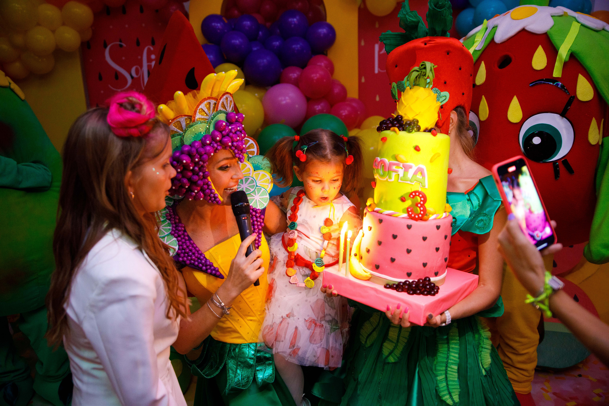 ДР Софии. 3 года. Плюс белое. Фотограф Андрей Баксов