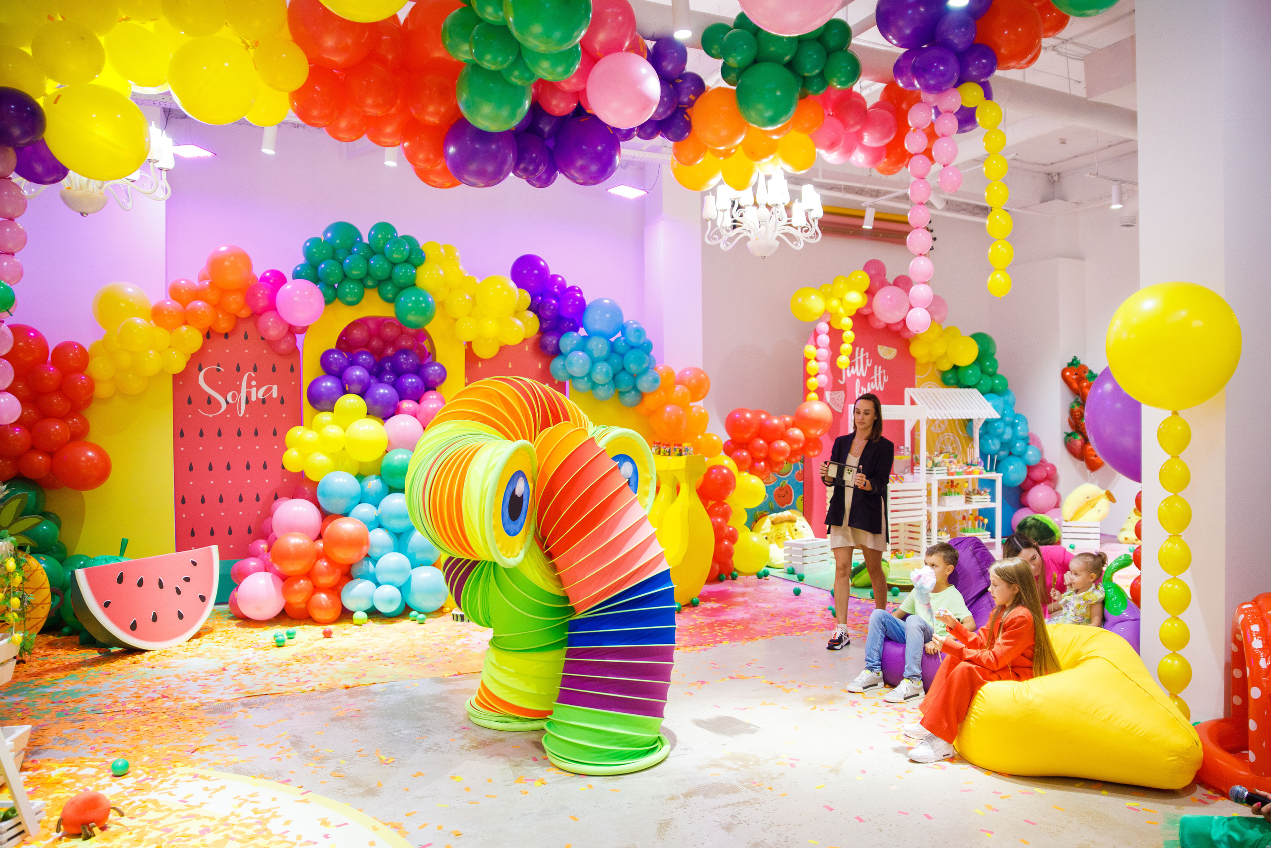 ДР Софии. 3 года. Плюс белое. Фотограф Андрей Баксов