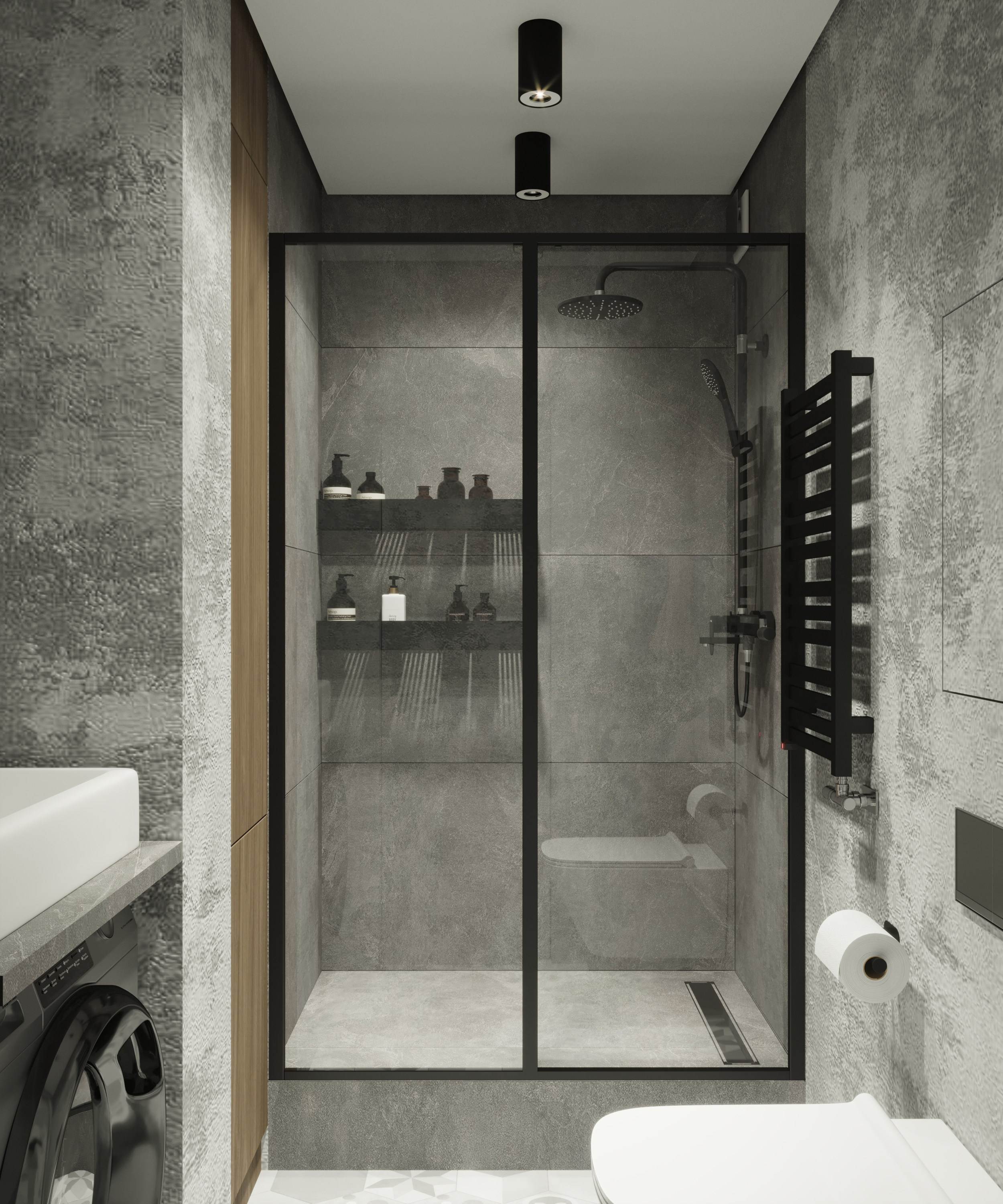 Дизайн - проект в стиле лофт. Анастасия Дремина DREMINA INTERIORS