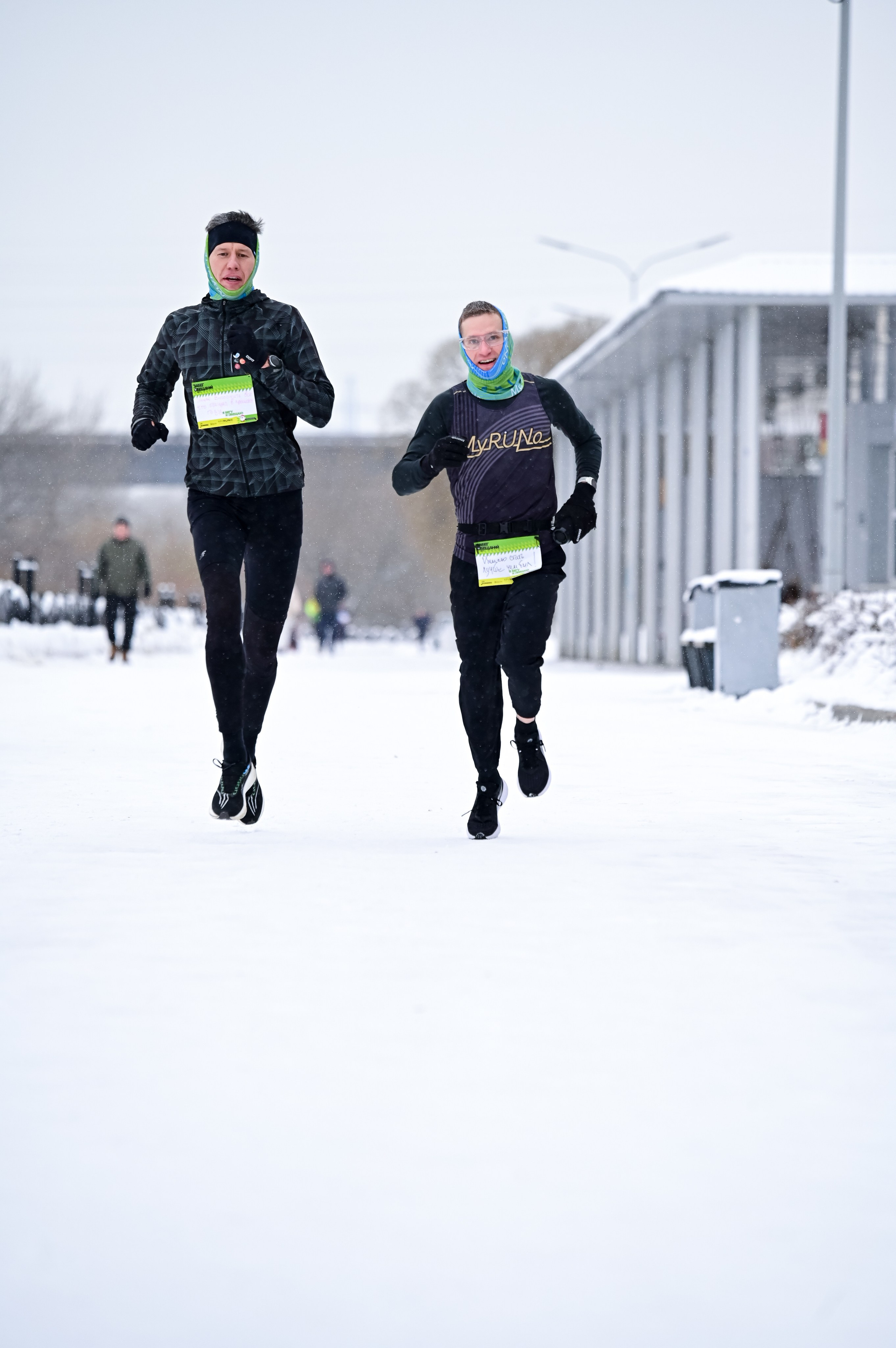 Новогодние 5 Вёрст Марьино и Забег обещаний (01.01.25). Фотограф | Ирина Гамзинова | Москва