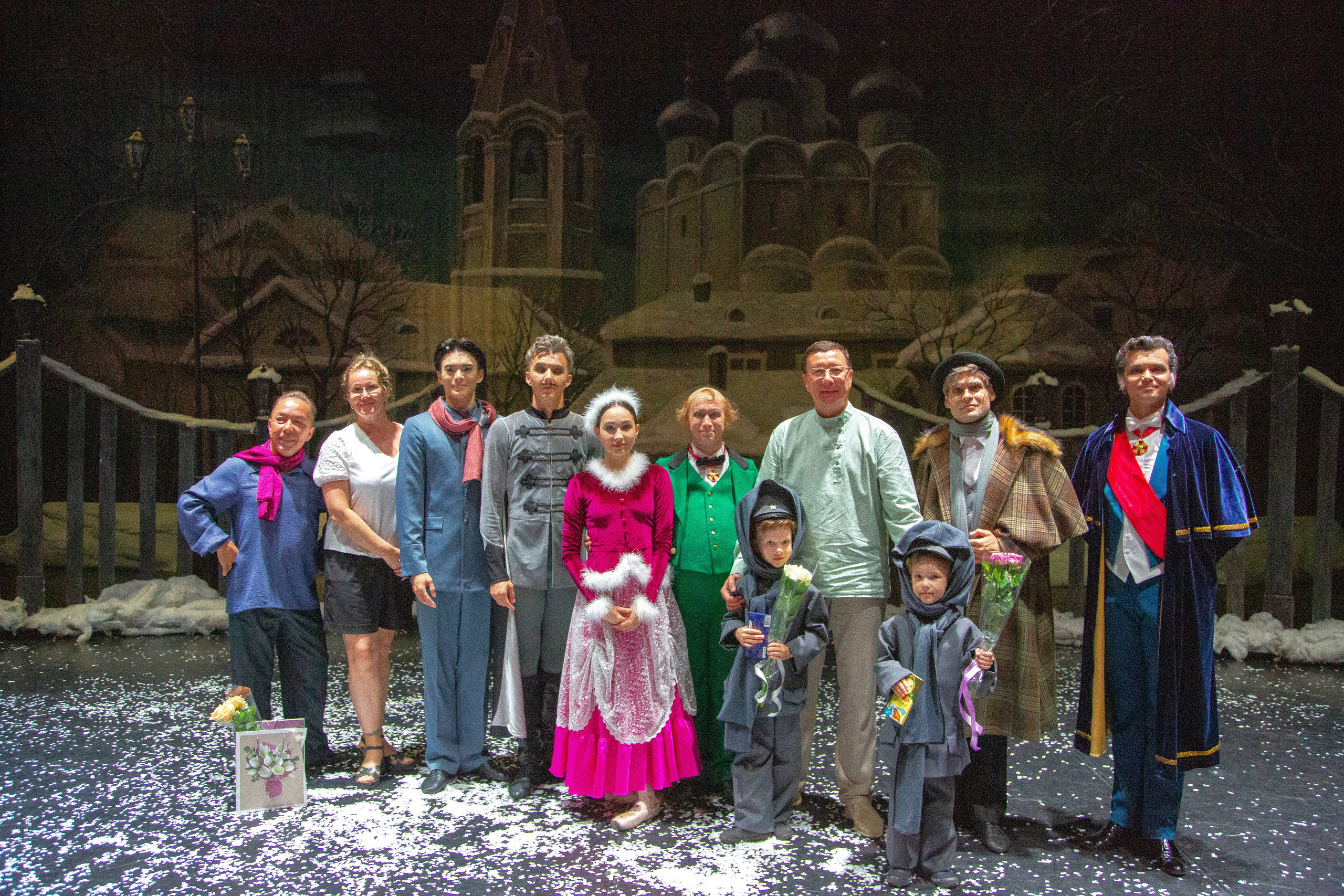 Анюта — спектакль — премьера на сцене Зимнего театра Марийского театра оперы и балета. Фотограф в Сочи Юрий Шептаев