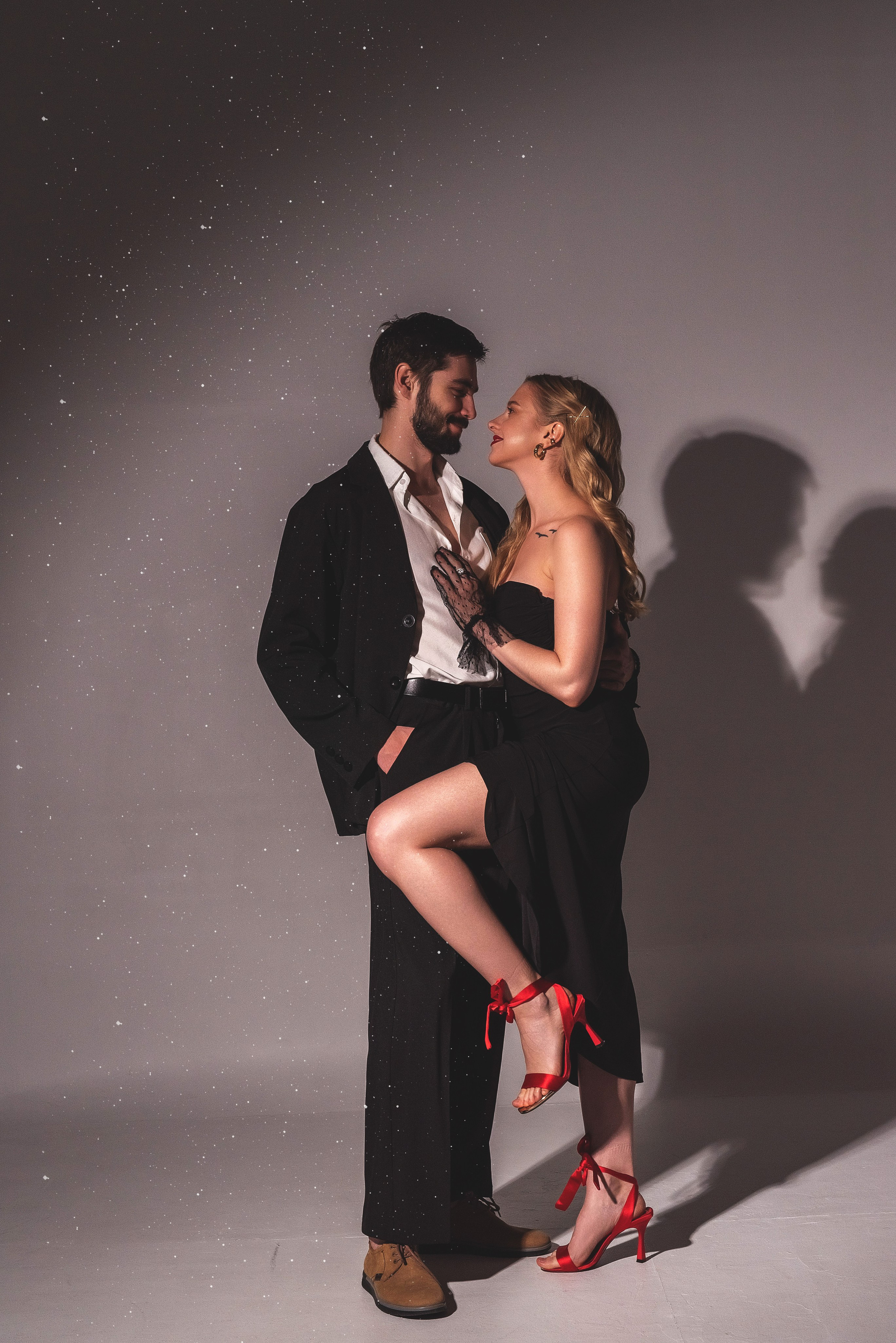 Love story в студии. Семейный, детский фотограф в Воронеже Анна Никитина