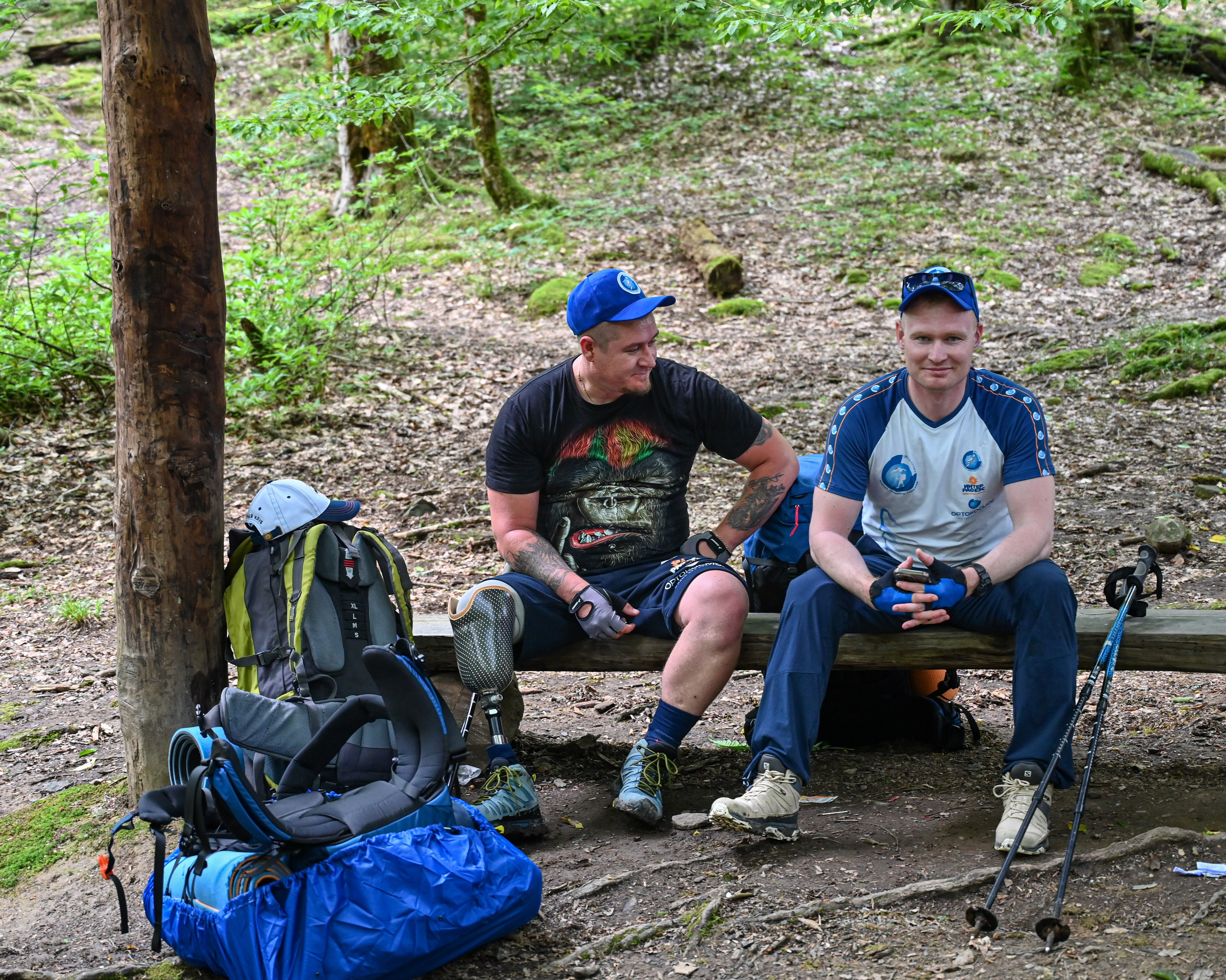 «Спортивно-адаптивный центр «Орто-Спорт» горный туризм. Фотографирую счастливых людей в Сочи