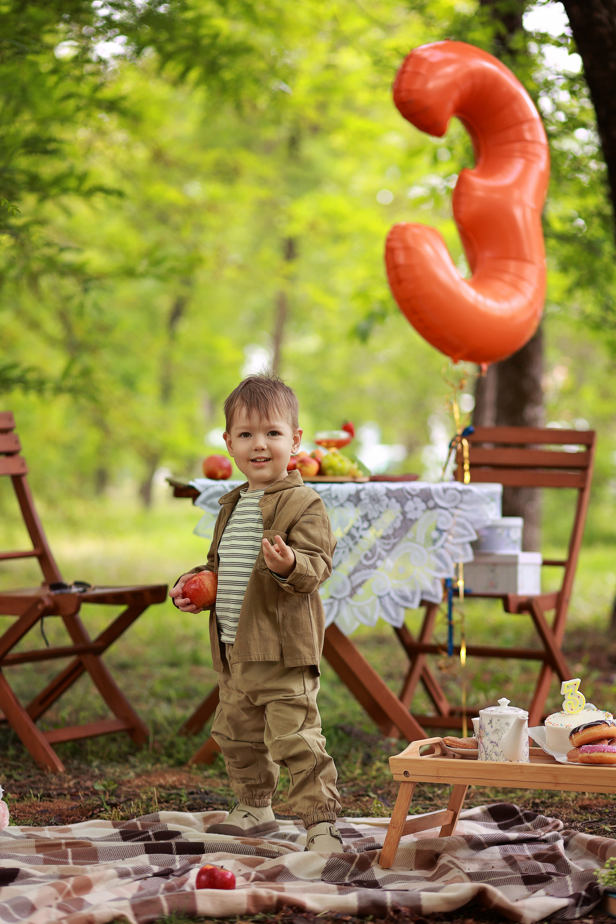 Чаепитие в парке. Детский семейный фотограф Краснодар