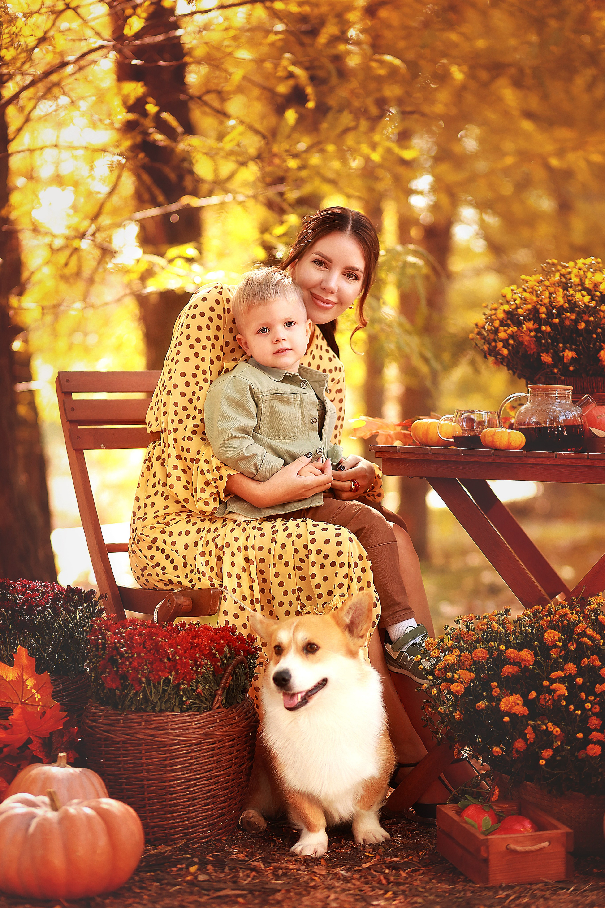 Пикник в парке. Детский семейный фотограф Краснодар