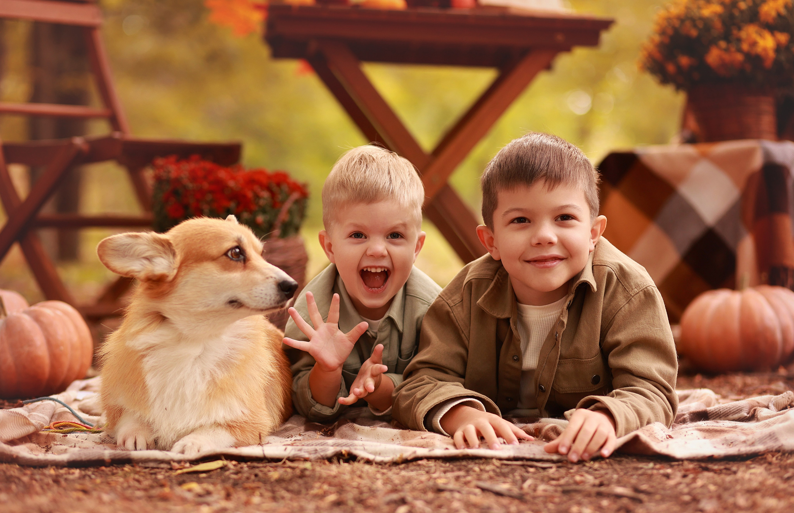 Пикник в парке. Детский семейный фотограф Краснодар