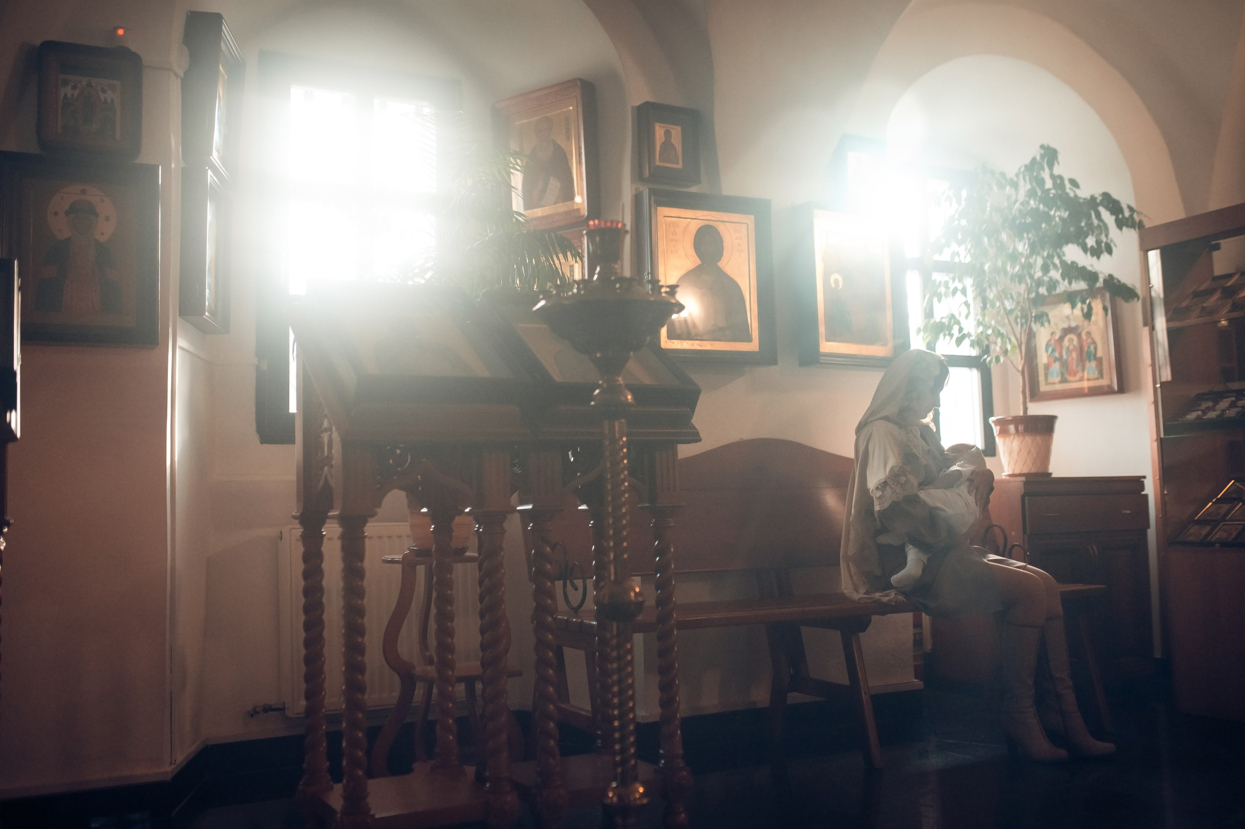 Церковь Благовещения Пресвятой Богородицы. Семейный фотограф Олеся Батурина Рязань