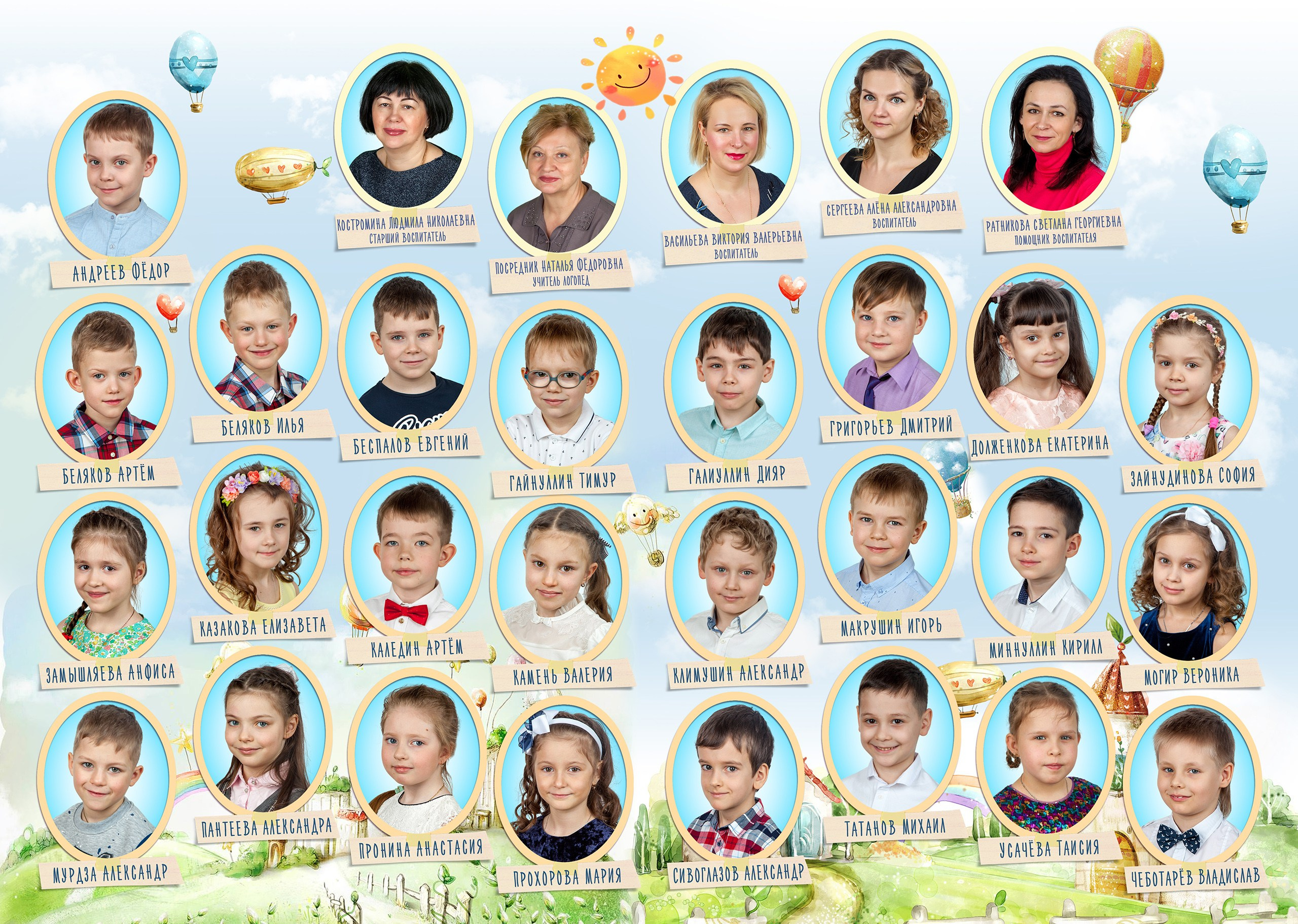 Маленькая страна. Альбом выпускника детского сада. Съёмка выпускного в детском саду