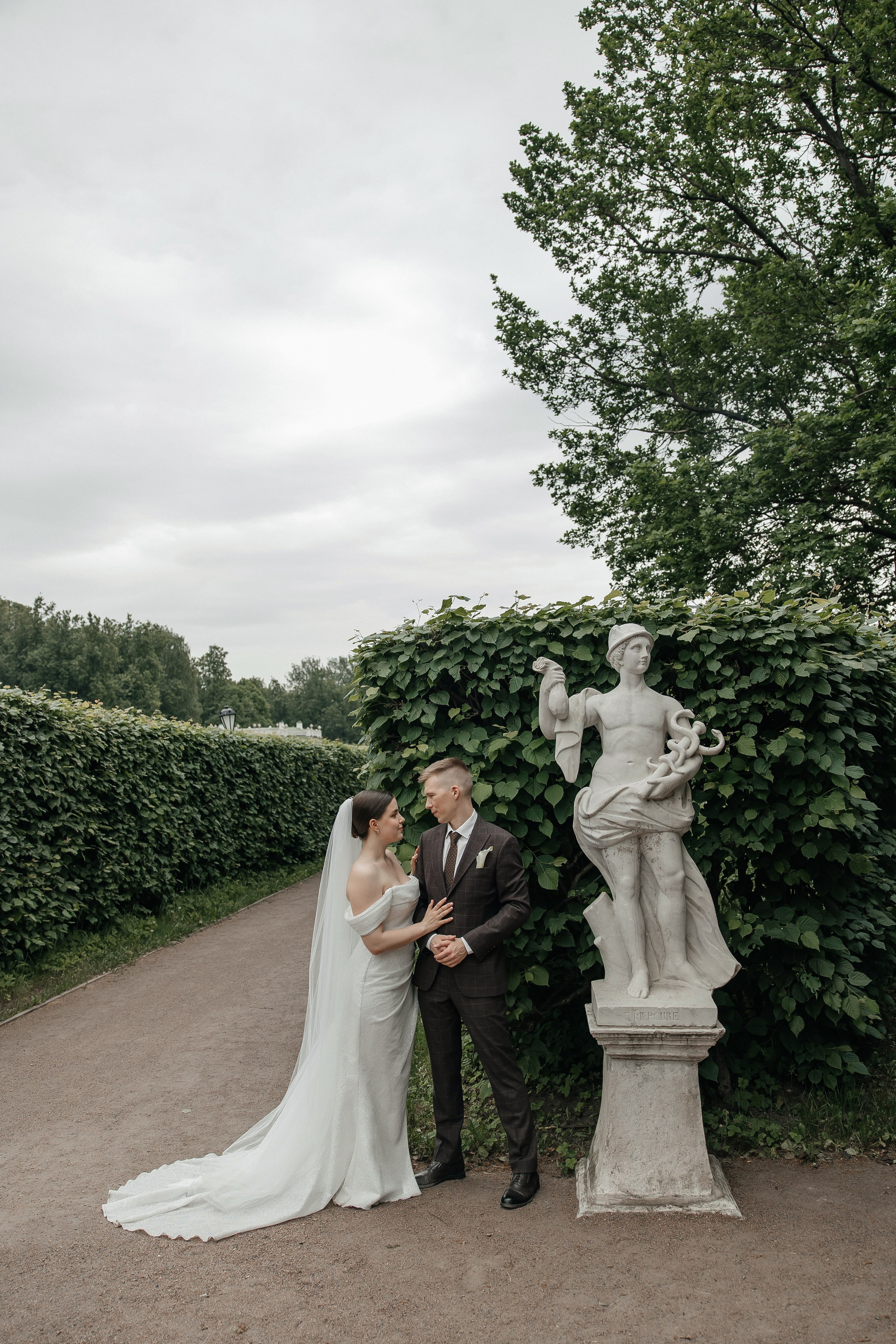 Свадебная фотосессия в Усадьбе Кусково