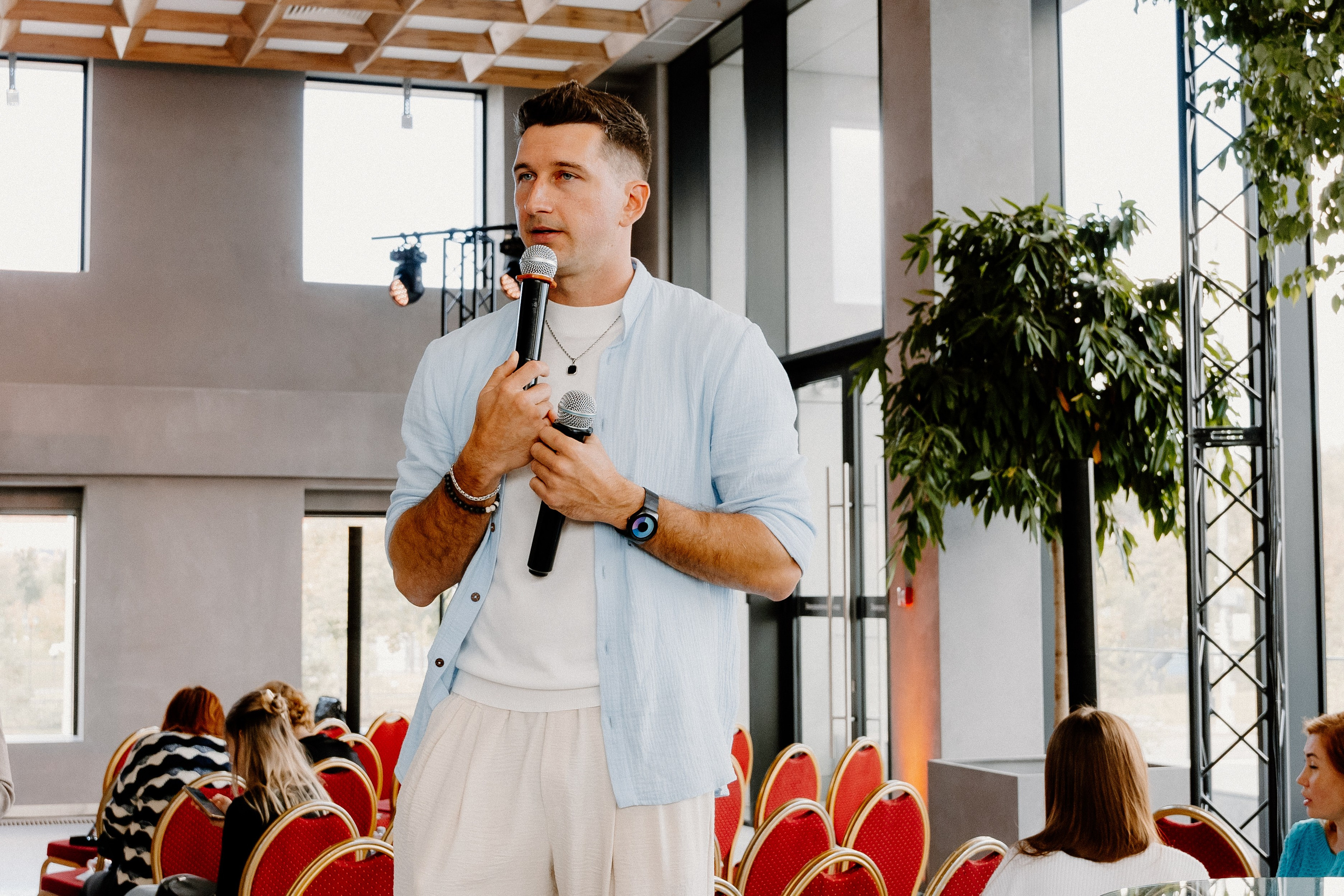 Бизнес —конференция «Южный порт». Свадебный/Портретный фотограф снимаю в Москве