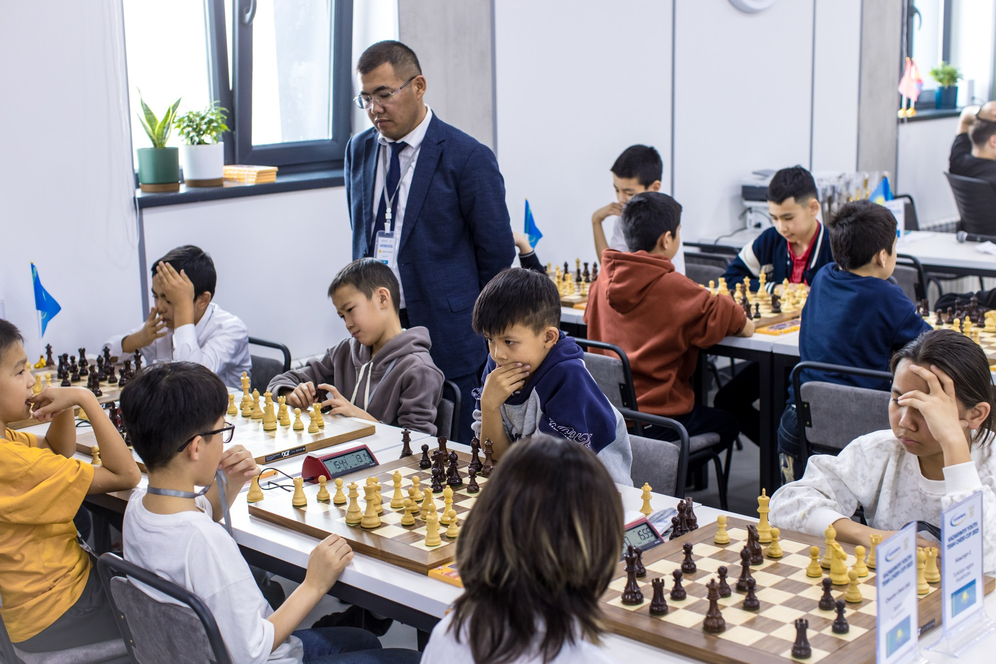 2025.02.02 KAZAKHMYS Youth Team Chess CUP 2025 — Day2_rapid. Фотограф Анна Штурман (репортажная съёмка любых событий и мероприятий) Anna Shtourman photographer