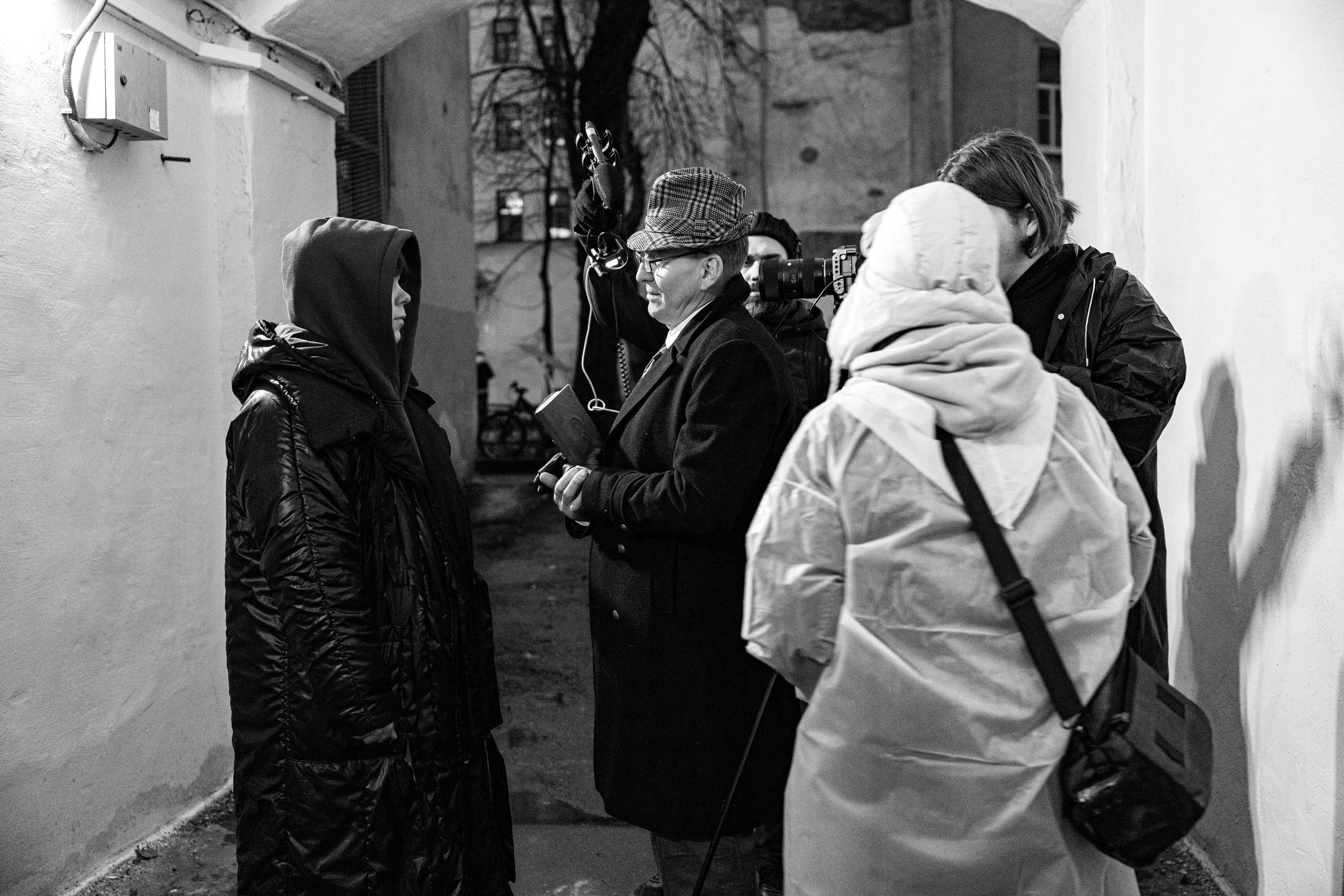 Киносъемка дипломного проекта Егора. Фотограф/видеограф в Санкт-Петербурге Динара Гольдина