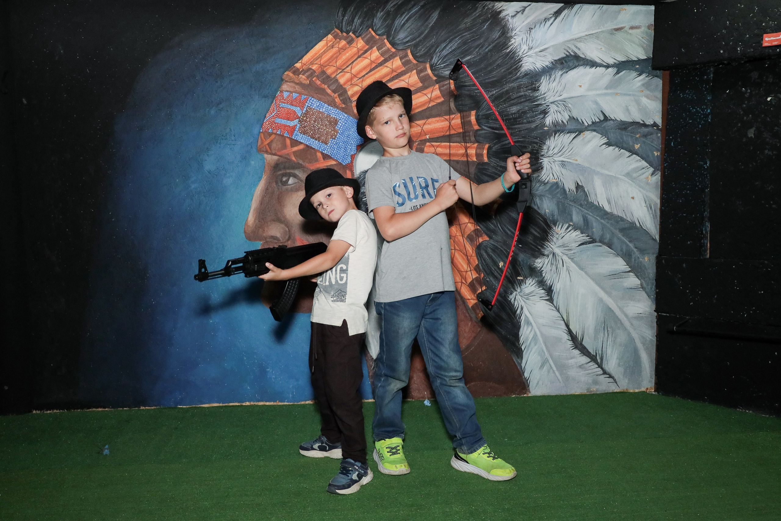 День рождение в стрелковом клубе. Фотограф Надршина Лилия