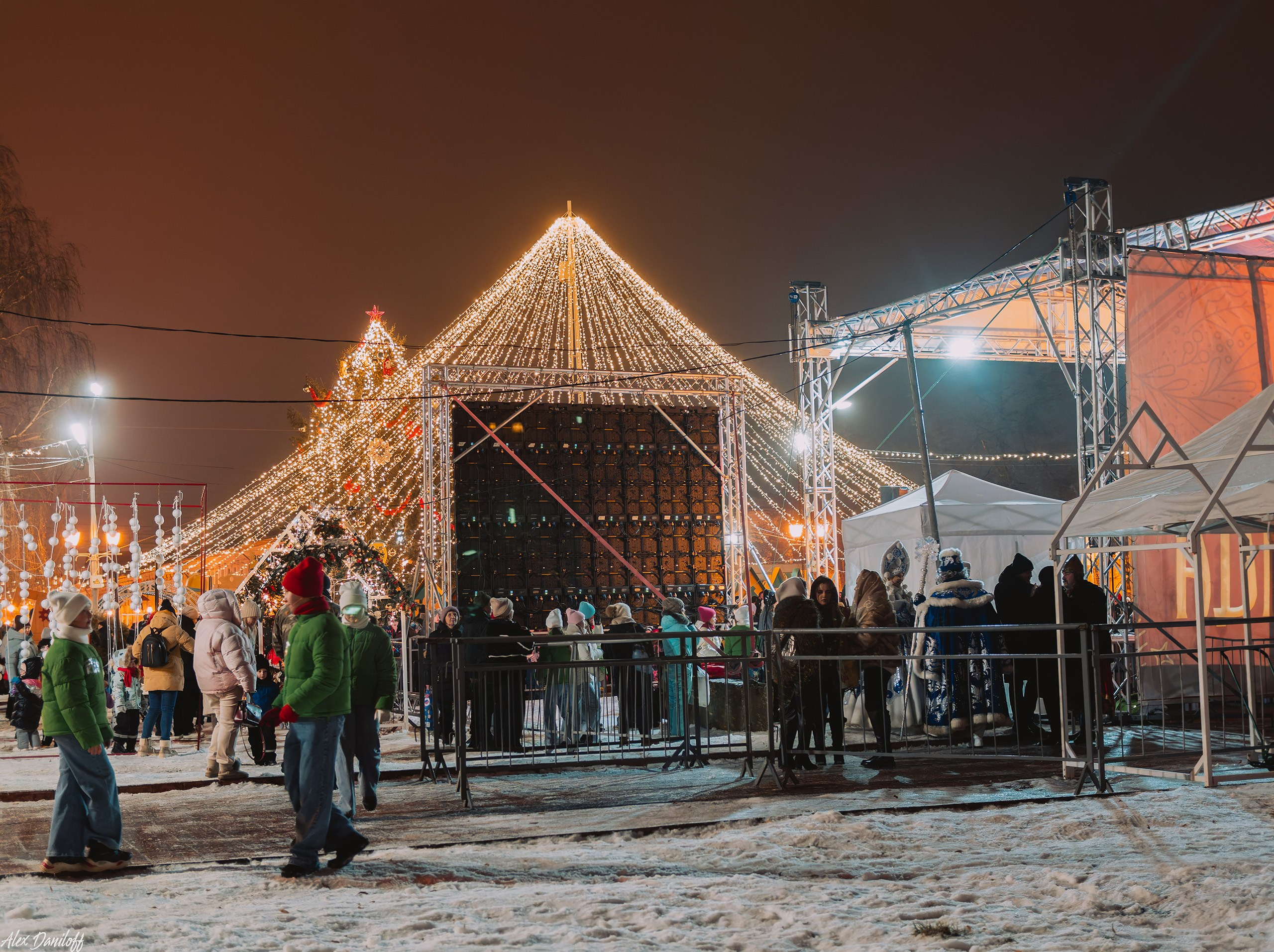Открытие новогоднего городка. Новости Мурома. Муром-Инфо