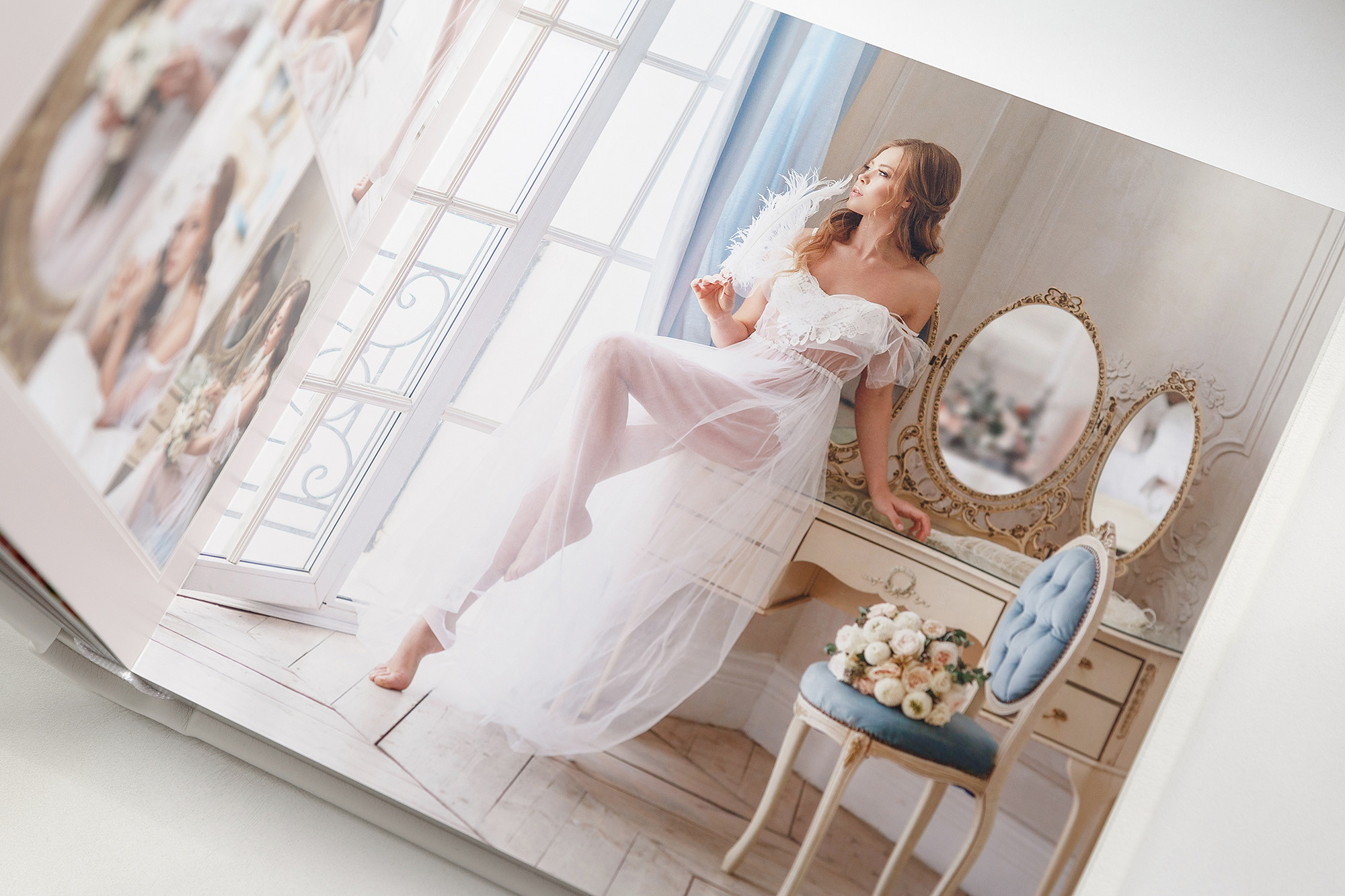 Индивидуальный дизайн свадебных фотокниг из ваших фотоархивов