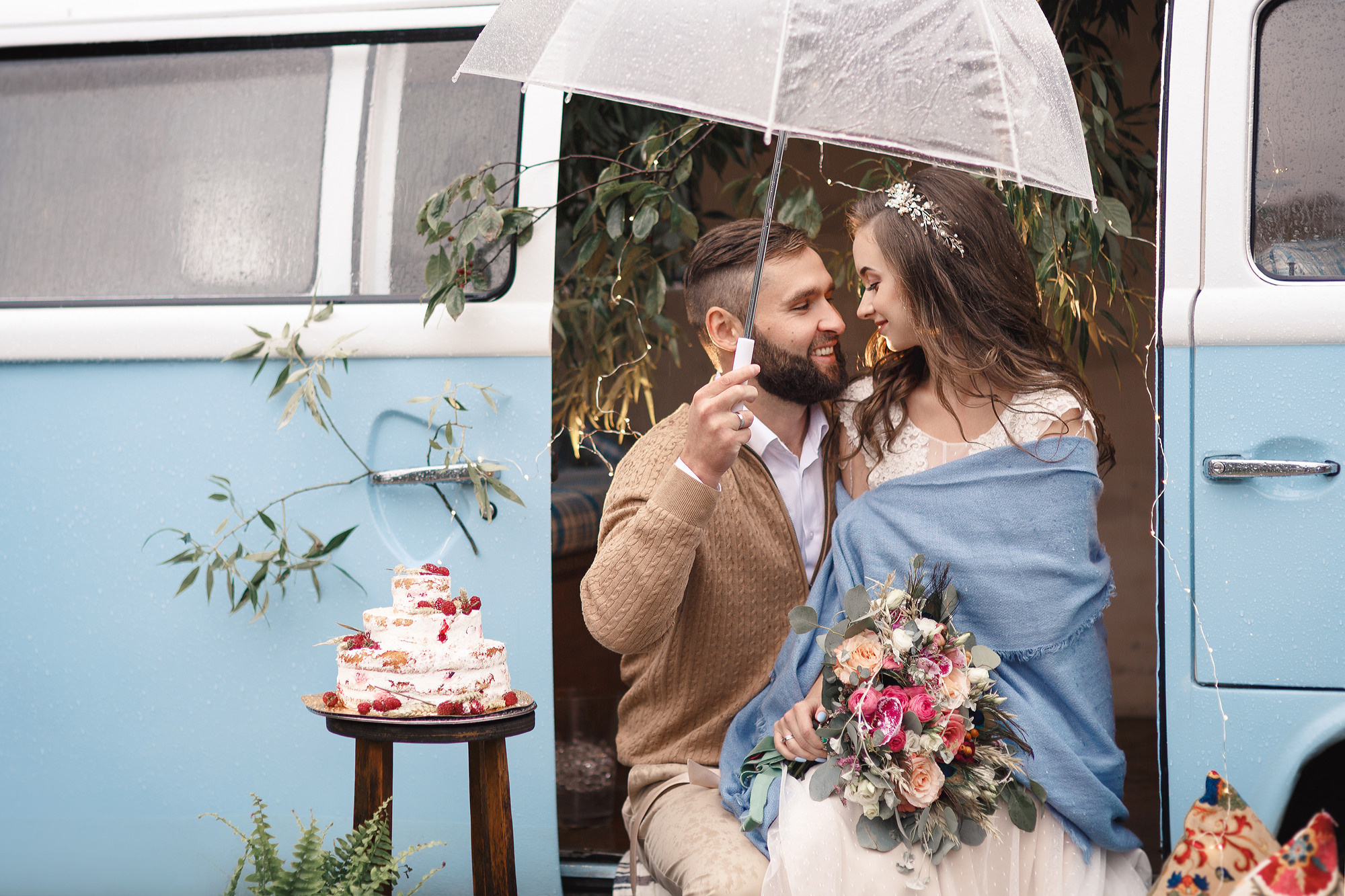 Свадьба в дождь. Свадебный фотограф в Санкт-Петербурге Наталья Вендт