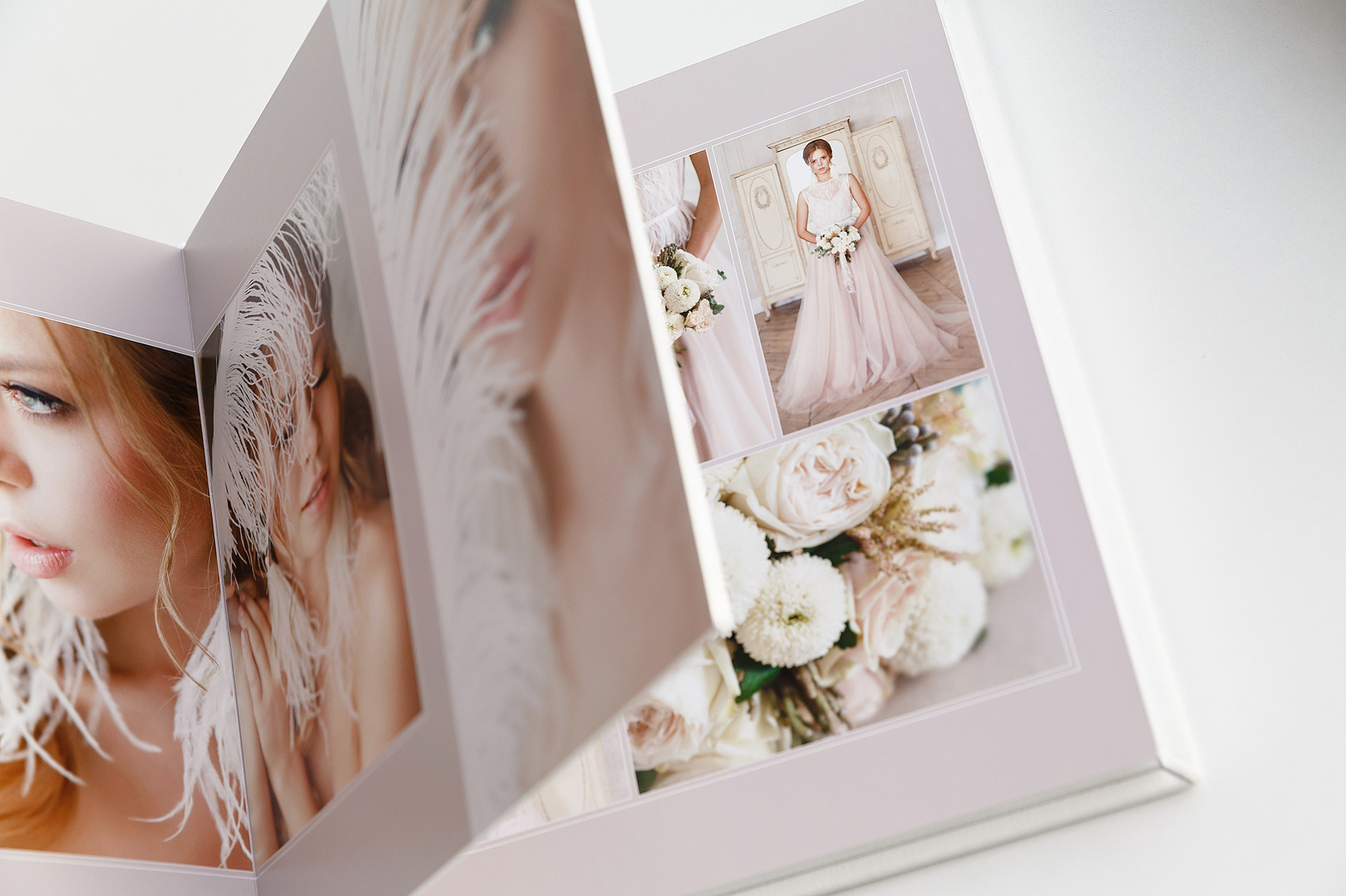 Индивидуальный дизайн свадебных фотокниг из ваших фотоархивов