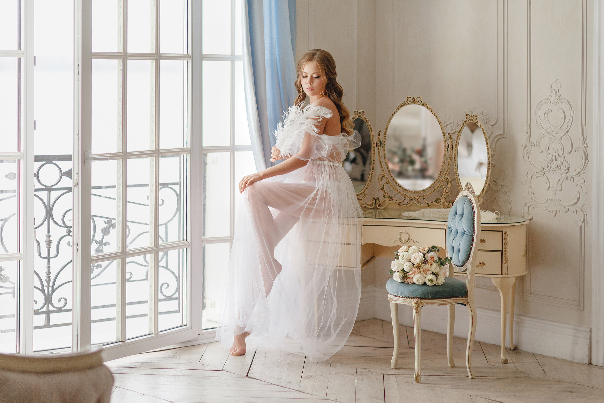 Будуарное утро невесты. Свадебный фотограф в Санкт-Петербурге Наталья Вендт