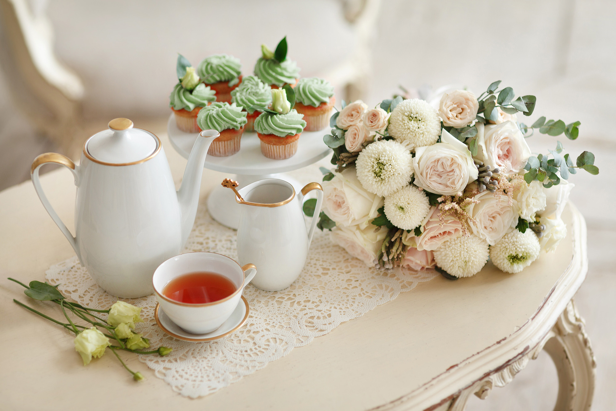 Будуарное утро невесты. Свадебный фотограф в Санкт-Петербурге Наталья Вендт