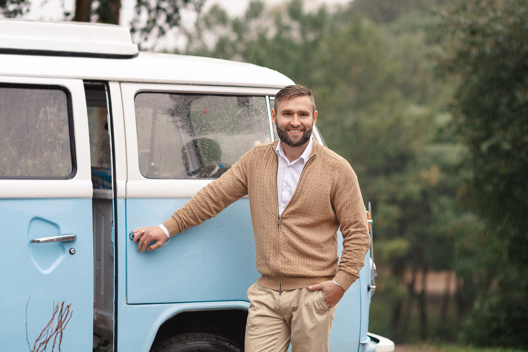 Свадьба в дождь. Свадебный фотограф в Санкт-Петербурге Наталья Вендт