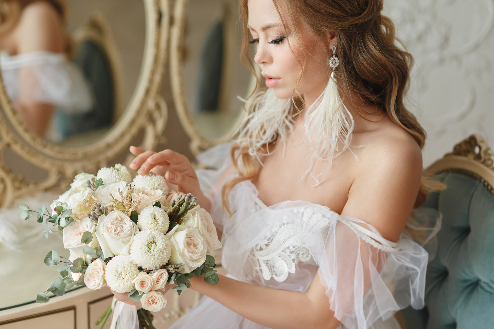 Будуарное утро невесты. Свадебный фотограф в Санкт-Петербурге Наталья Вендт