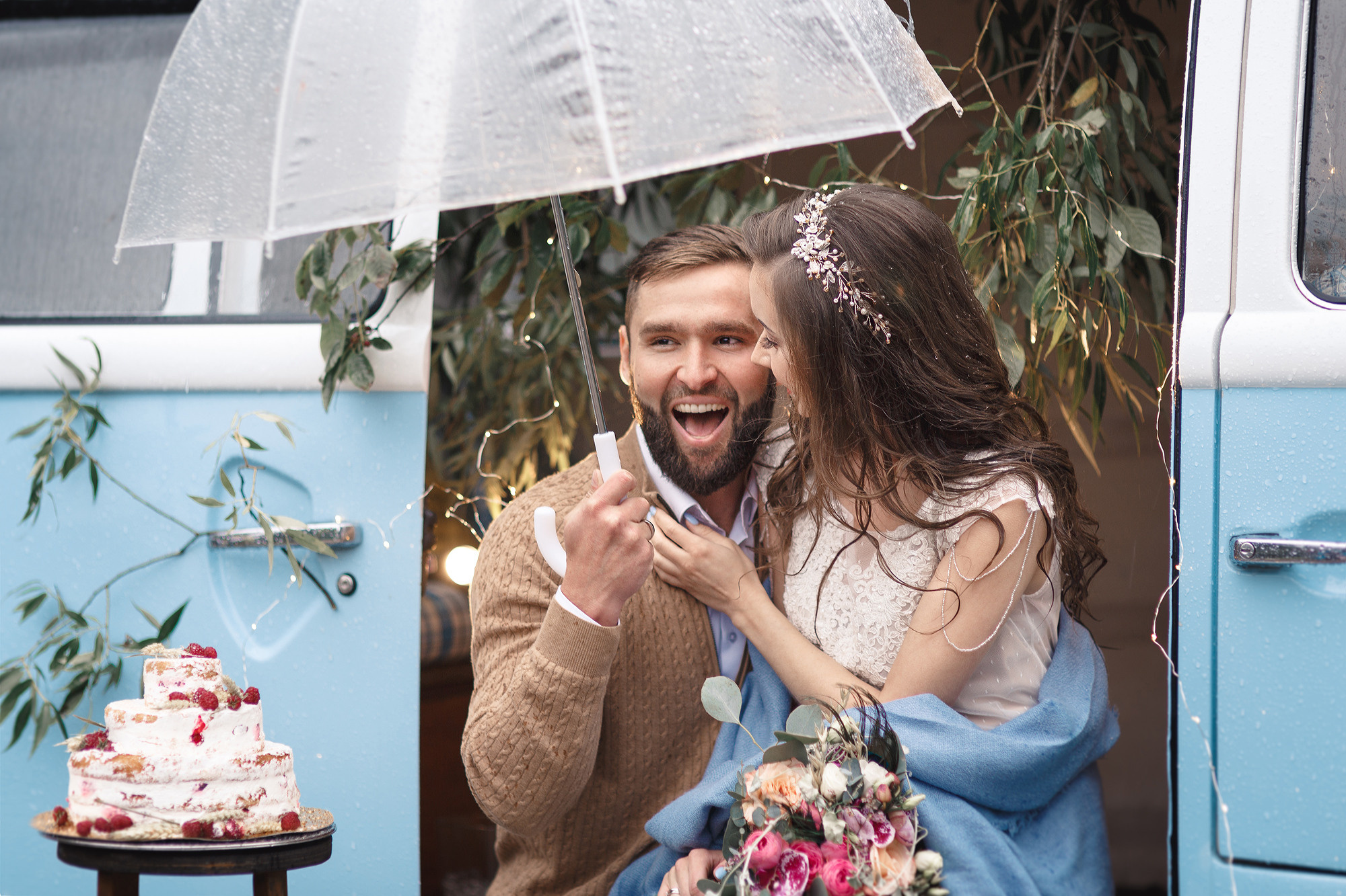 Свадьба в дождь. Свадебный фотограф в Санкт-Петербурге Наталья Вендт