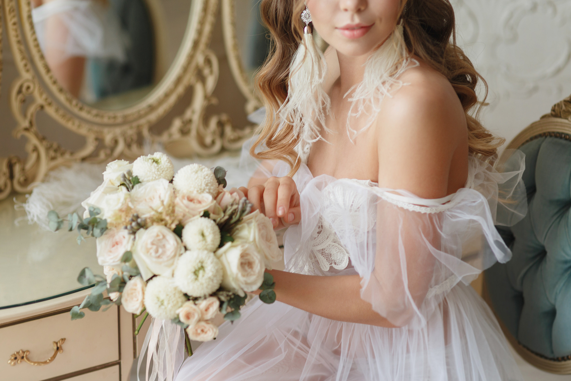 Будуарное утро невесты. Свадебный фотограф в Санкт-Петербурге Наталья Вендт